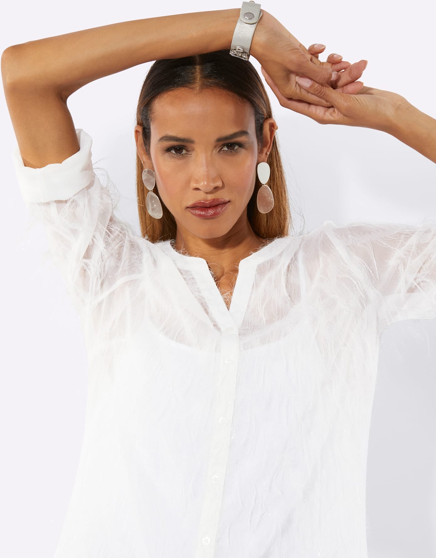 creation L Blouse à manches longues