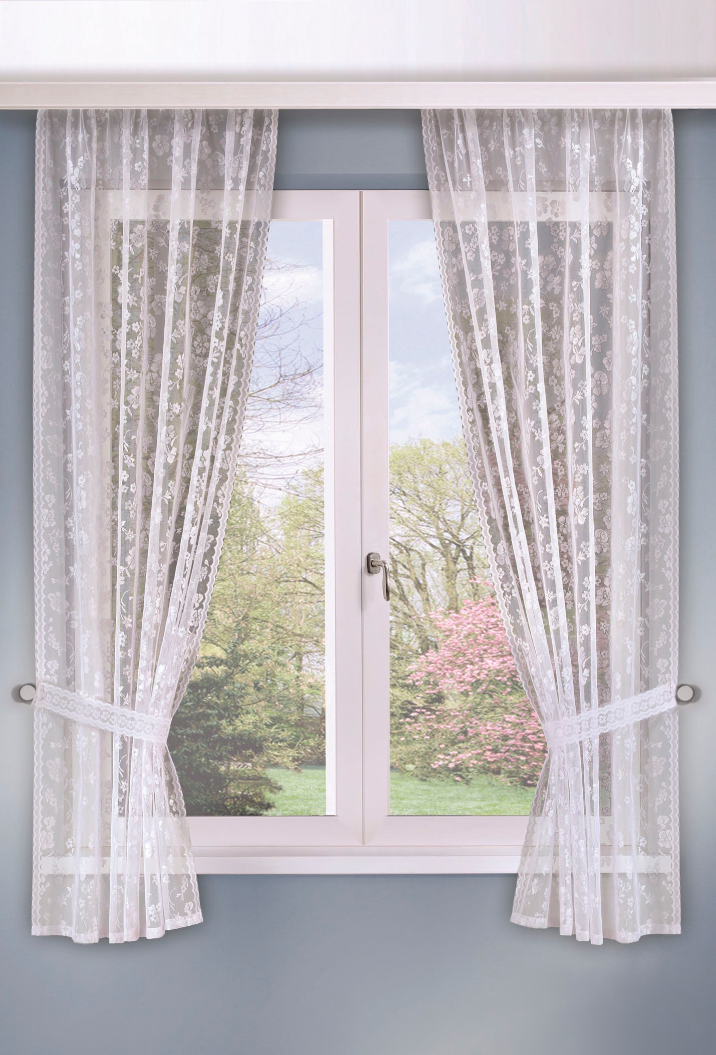 Image of WILLKOMMEN ZUHAUSE by ALBANI GROUP Vorhang »Bozen«, (2 St.), Landhaus -Garnitur bei Ackermann Versand Schweiz