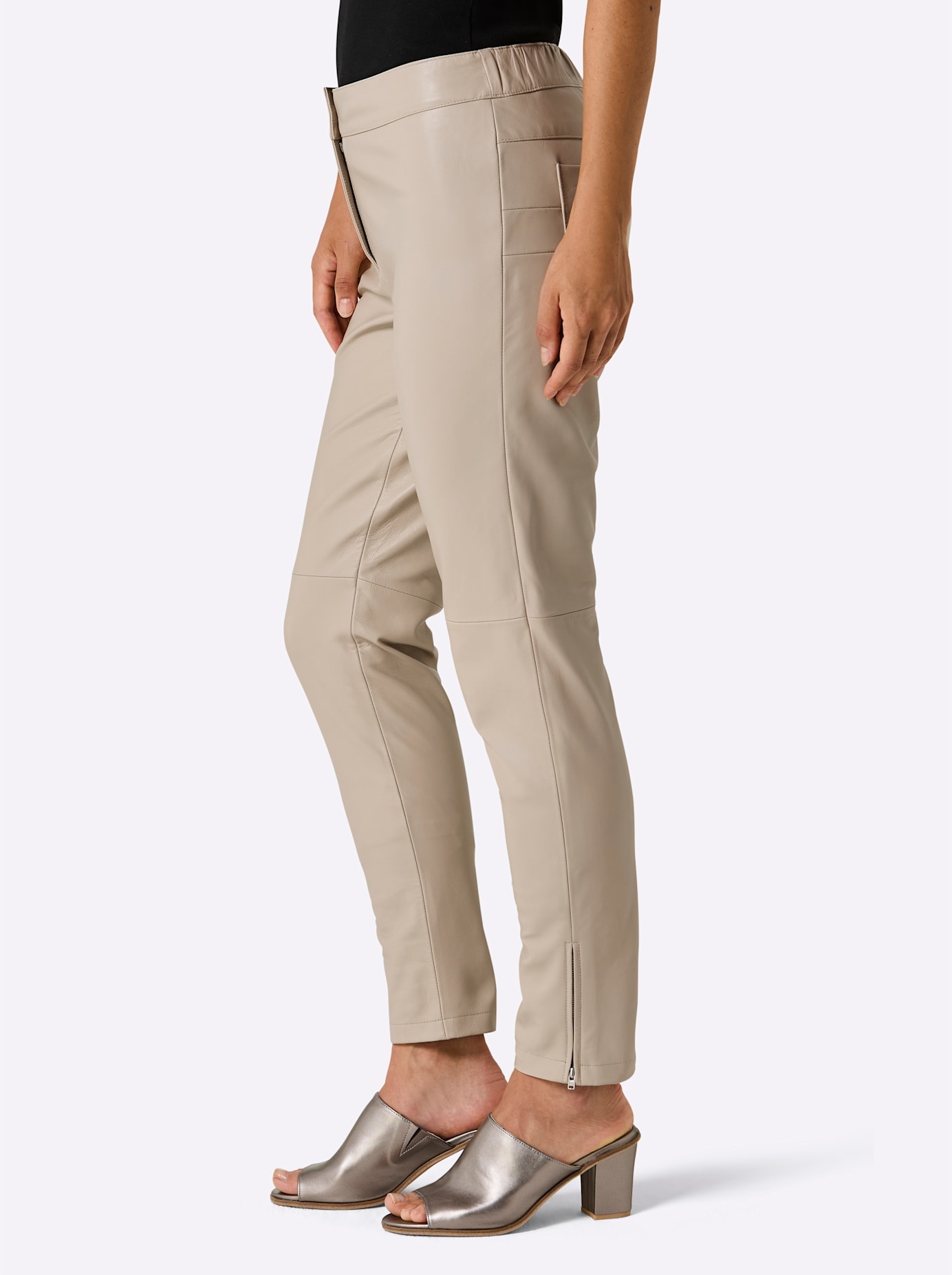 heine Pantalon en cuir