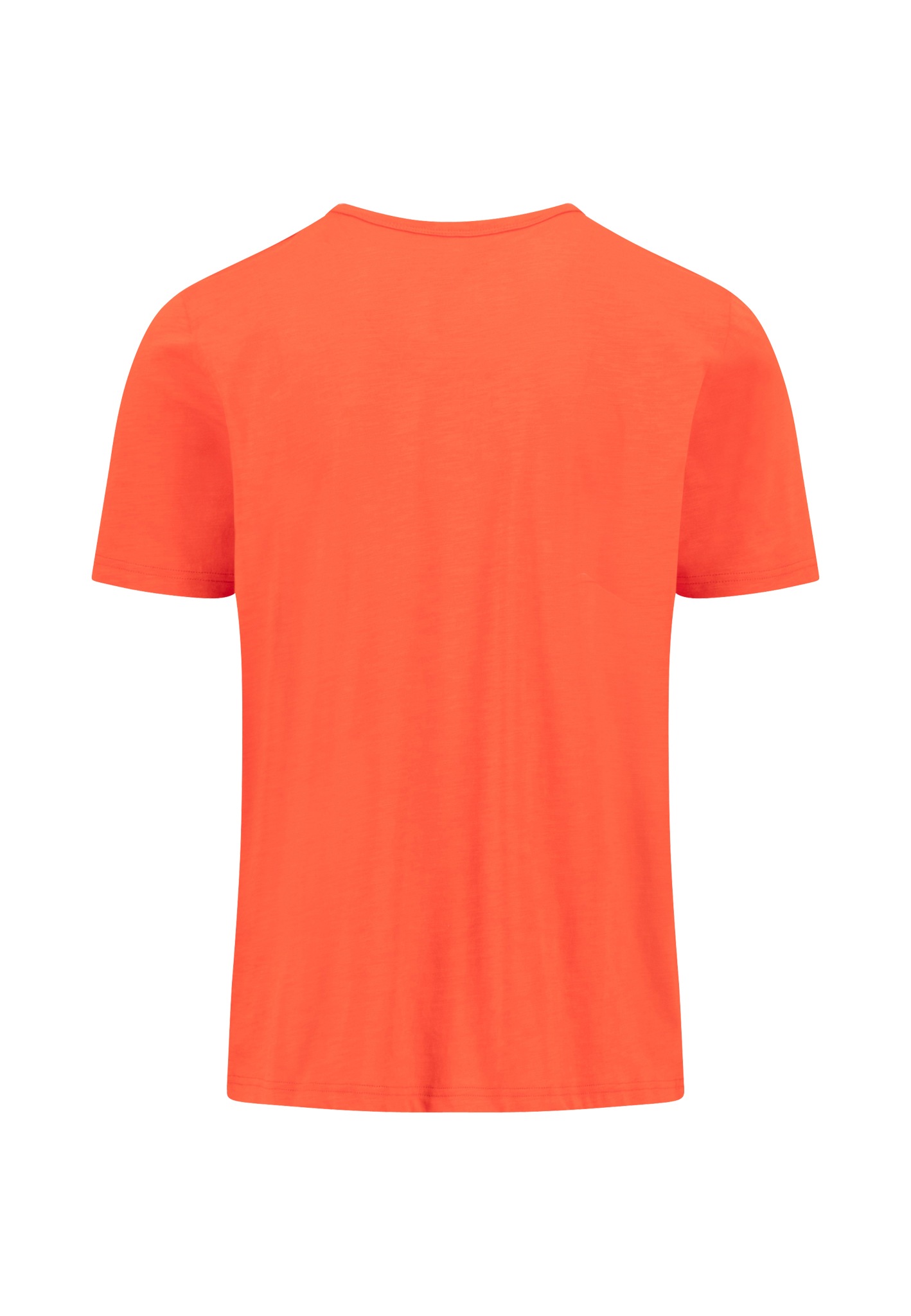 FYNCH-HATTON T-Shirt regular fit, unifarben, mit Logo Stickerei