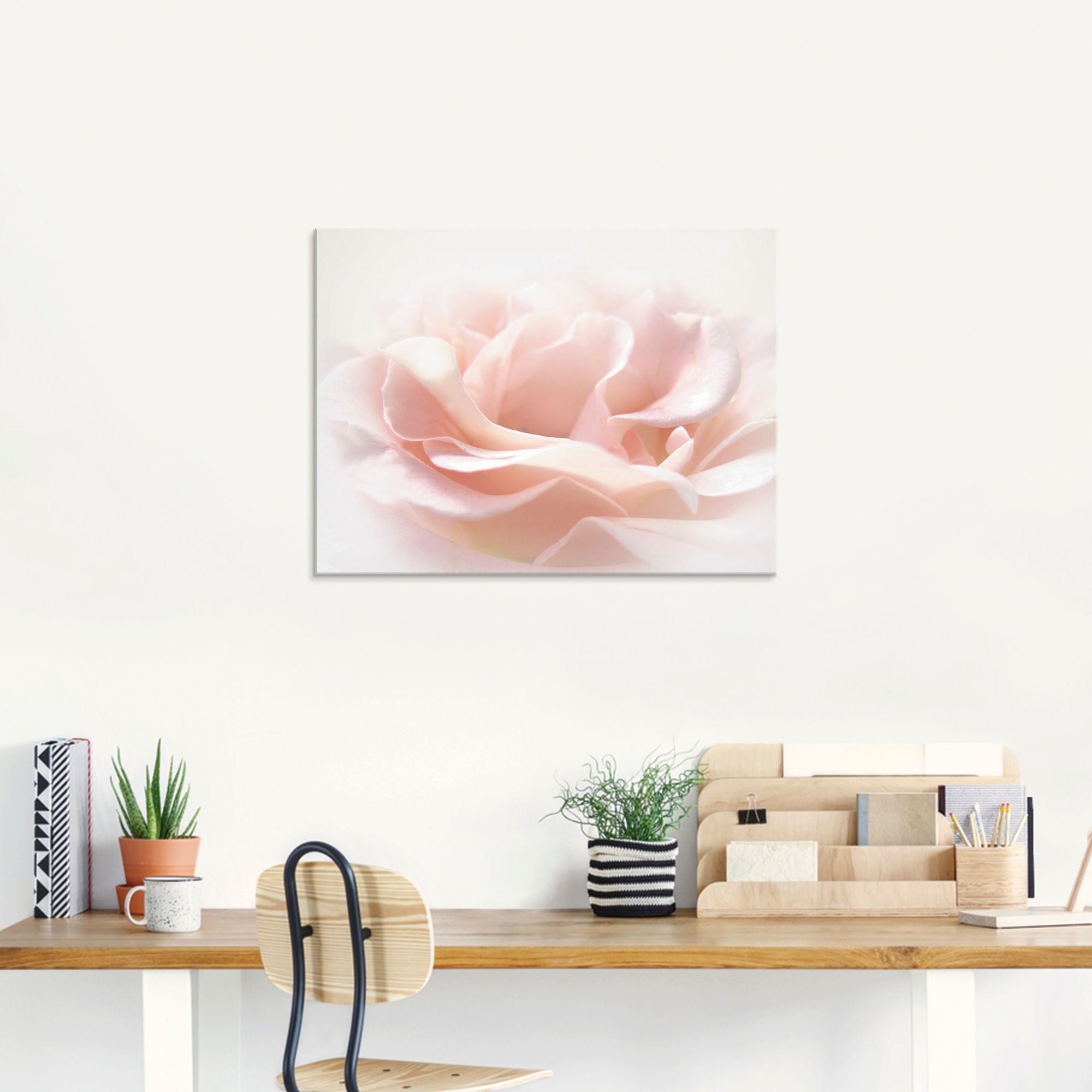 Artland Glasbild »Rose I«, Blumen, (1 St.), in verschiedenen Grössen