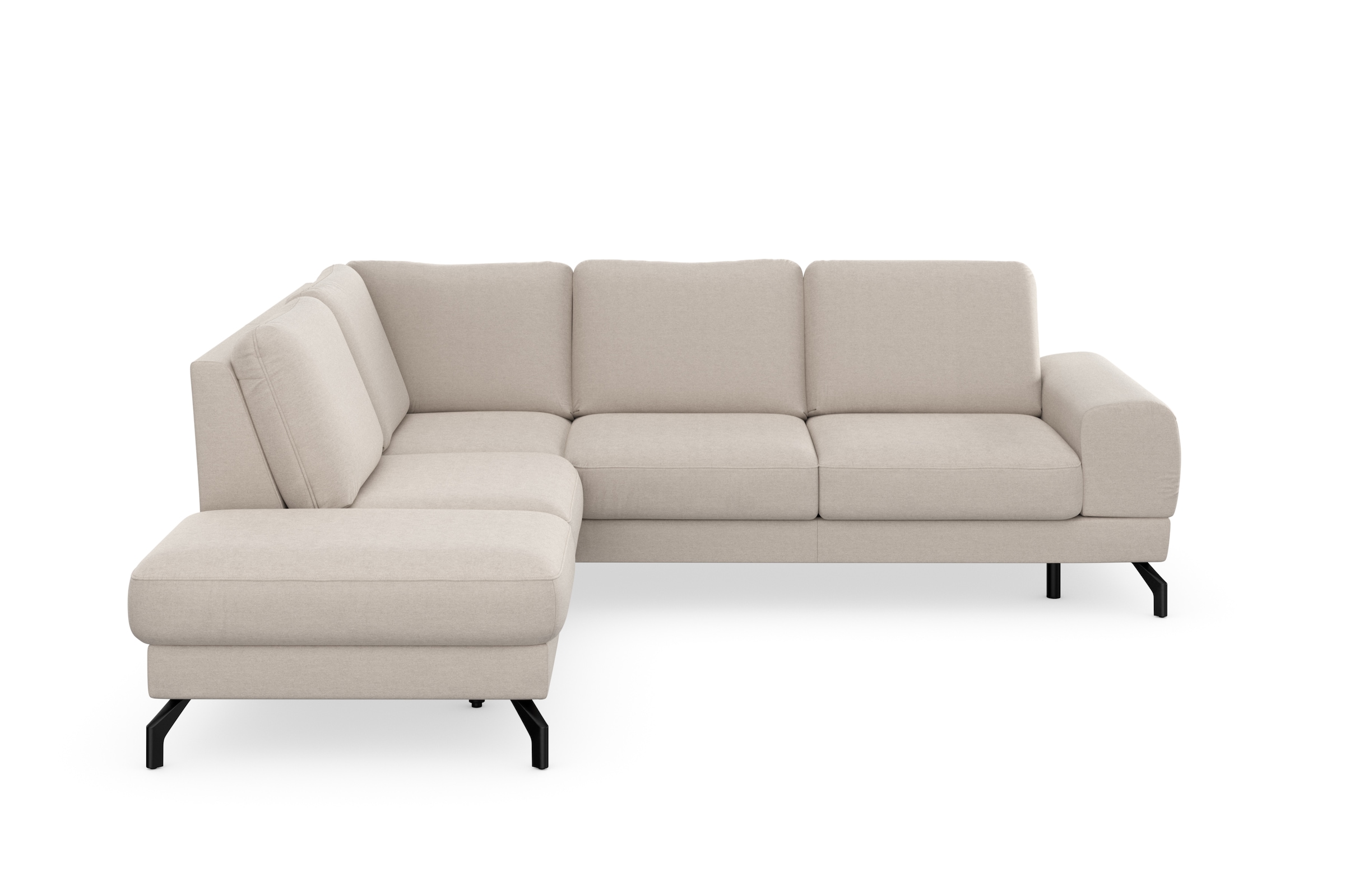 sit&more Ecksofa »Cinturo L-Form« inklusive Sitztiefenverstellung und Federkern, Sitzhöhe 45 cm