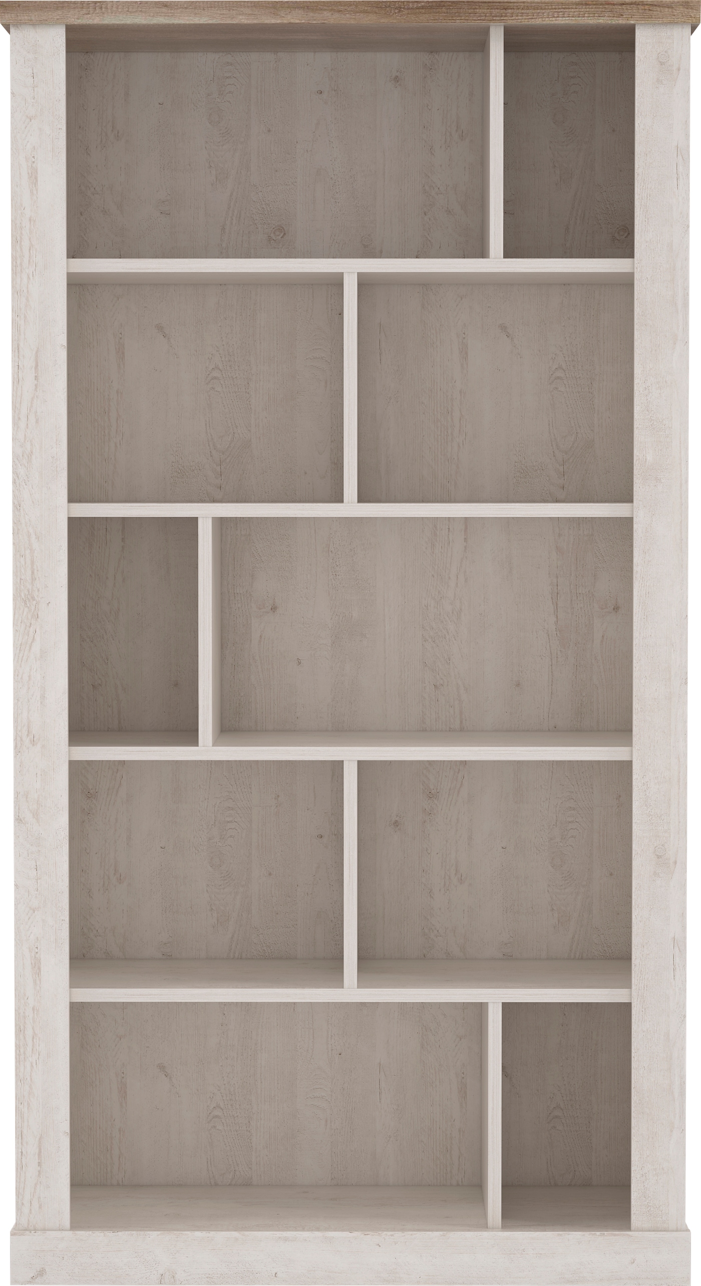 Image of FORTE Aktenregal "Duro" Höhe 212 cm, Bücherregal im Landhausstil