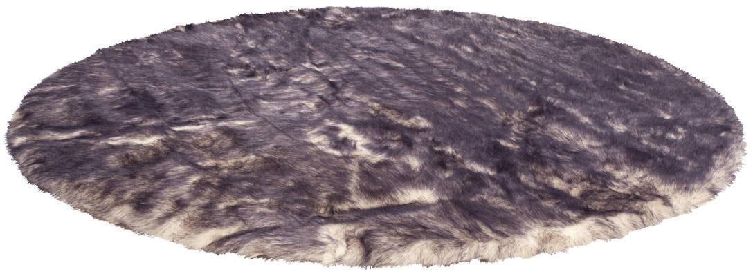 Image of Kayoom Fellteppich »Crown 110«, rund, 55 mm Höhe, Besonders weich durch Microfaser, Kunstfell, Wohnzimmer bei Ackermann Versand Schweiz