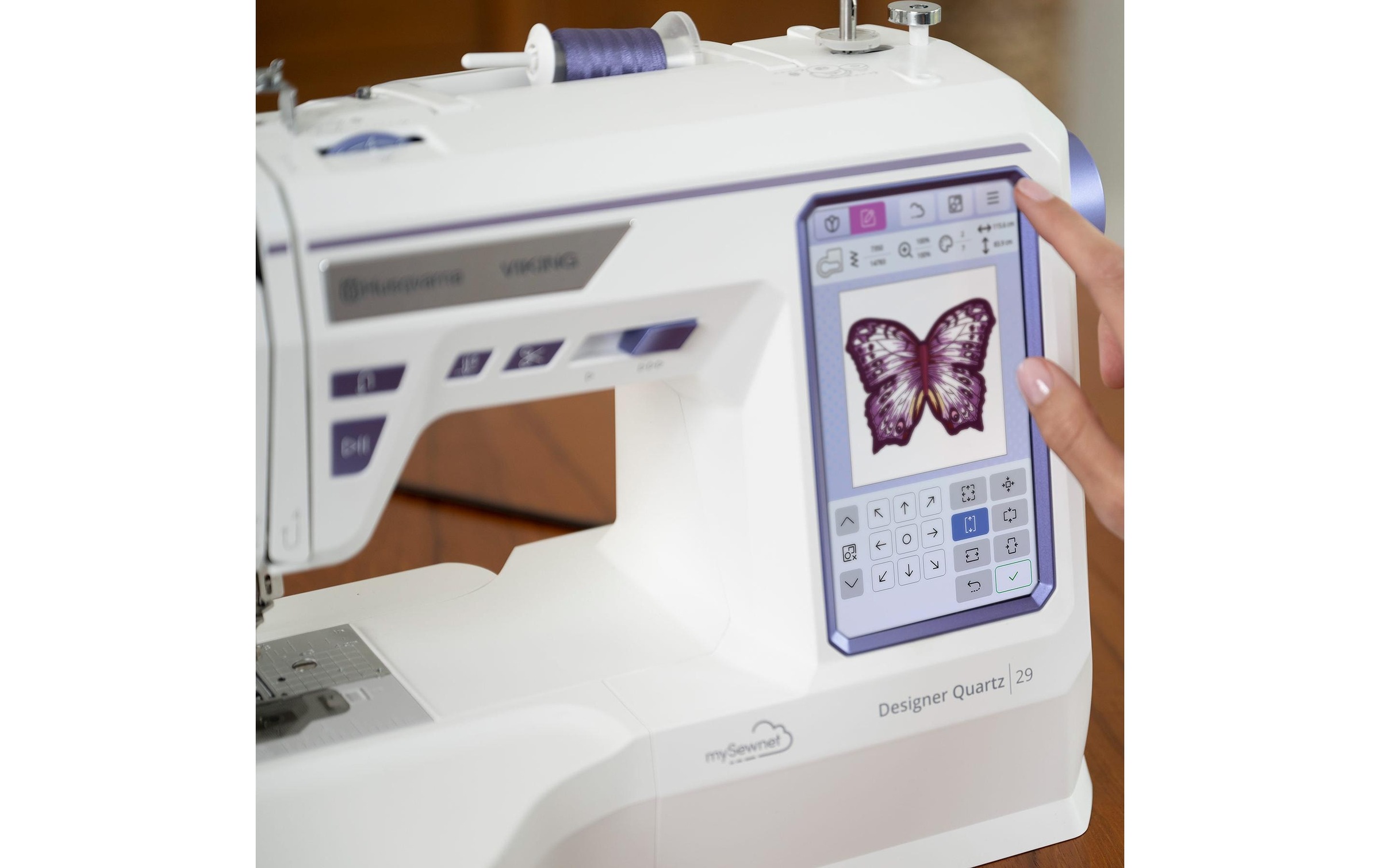 Husqvarna Machine à coudre »Designer Quartz 29«