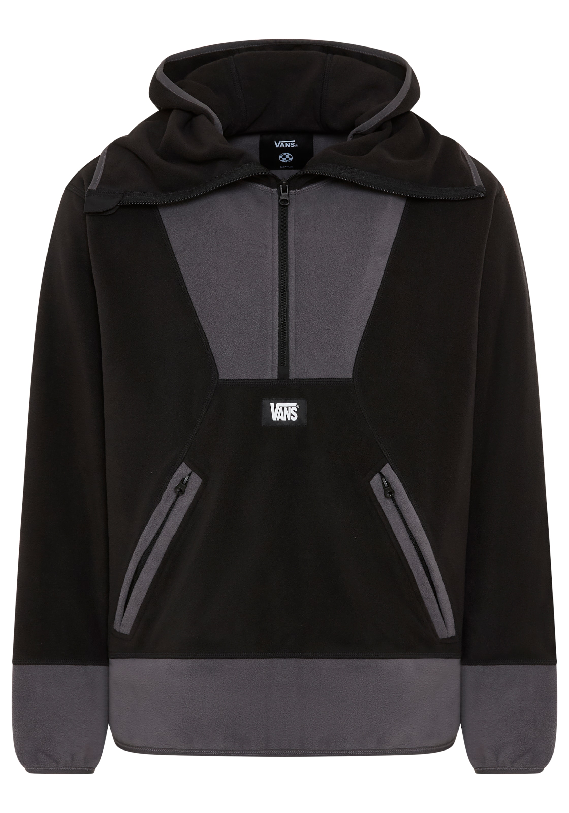 Image of Vans Strickfleece-Pullover "MTE Warrens Polar Fleece Balaclava" für Jugendliche, mit Kapuze, mit Eingrifftaschen