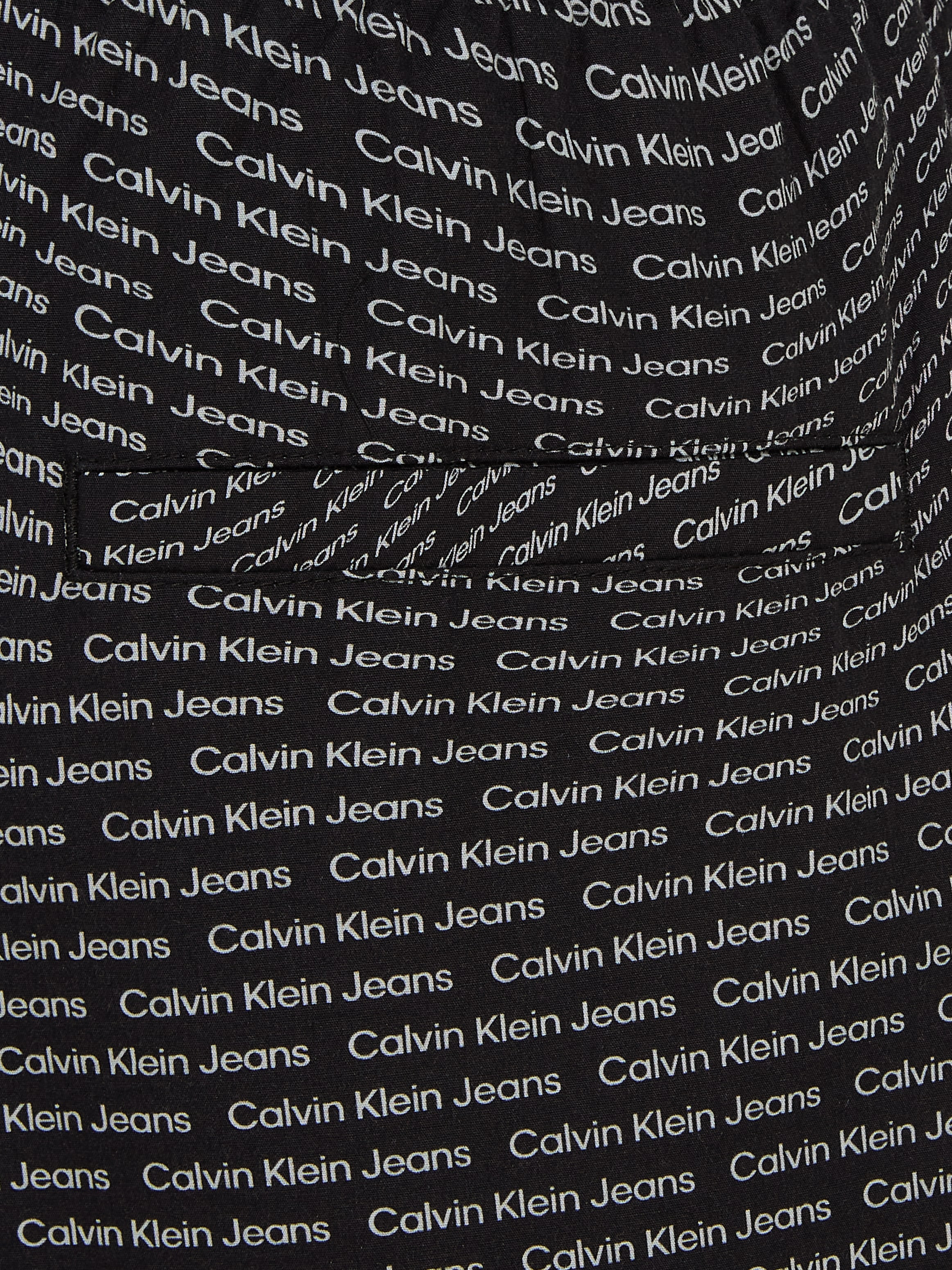 Calvin Klein Jeans Sweatshorts »AOP SHORT«, mit Logoschriftzügen