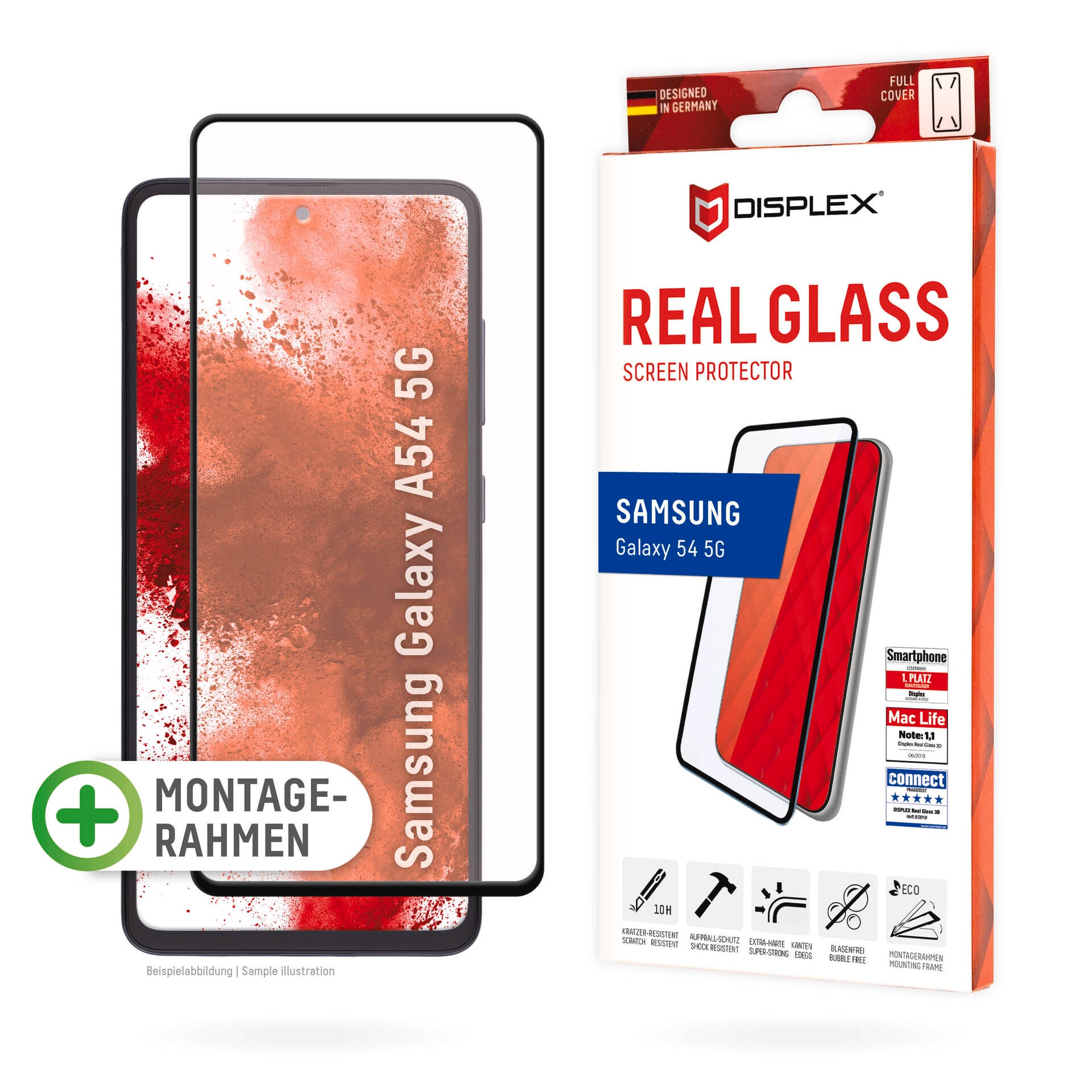 Displayschutzfolie »Real Glass FC Samsung Galaxy A54 5G«