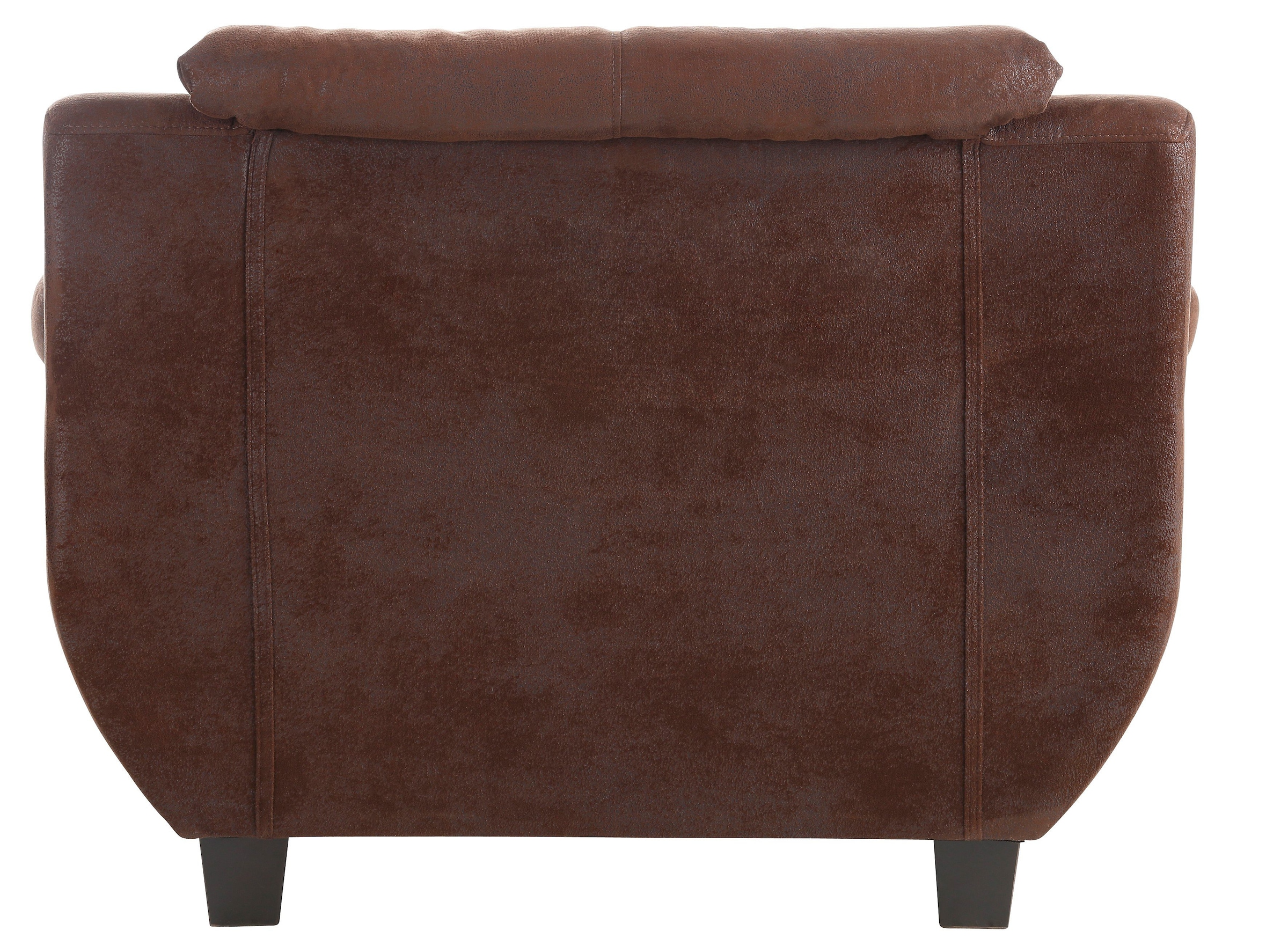 Home affaire Sessel »Yesterday belastbar bis 140kg/ Sitz«, Microfaser MELROSE®, mocca
