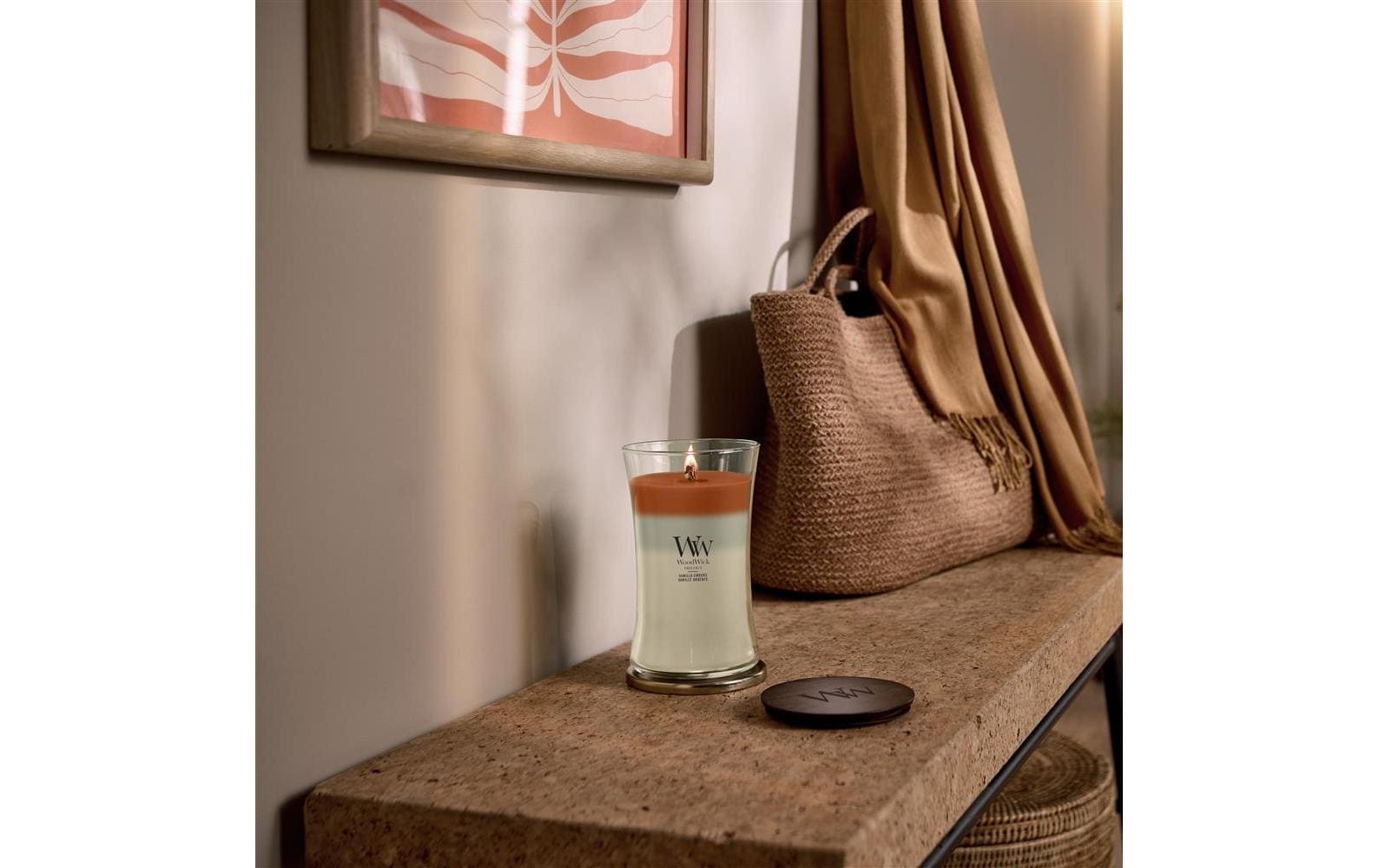 Woodwick Duftkerze "Vanilla Embers Trilogy Large Jar"