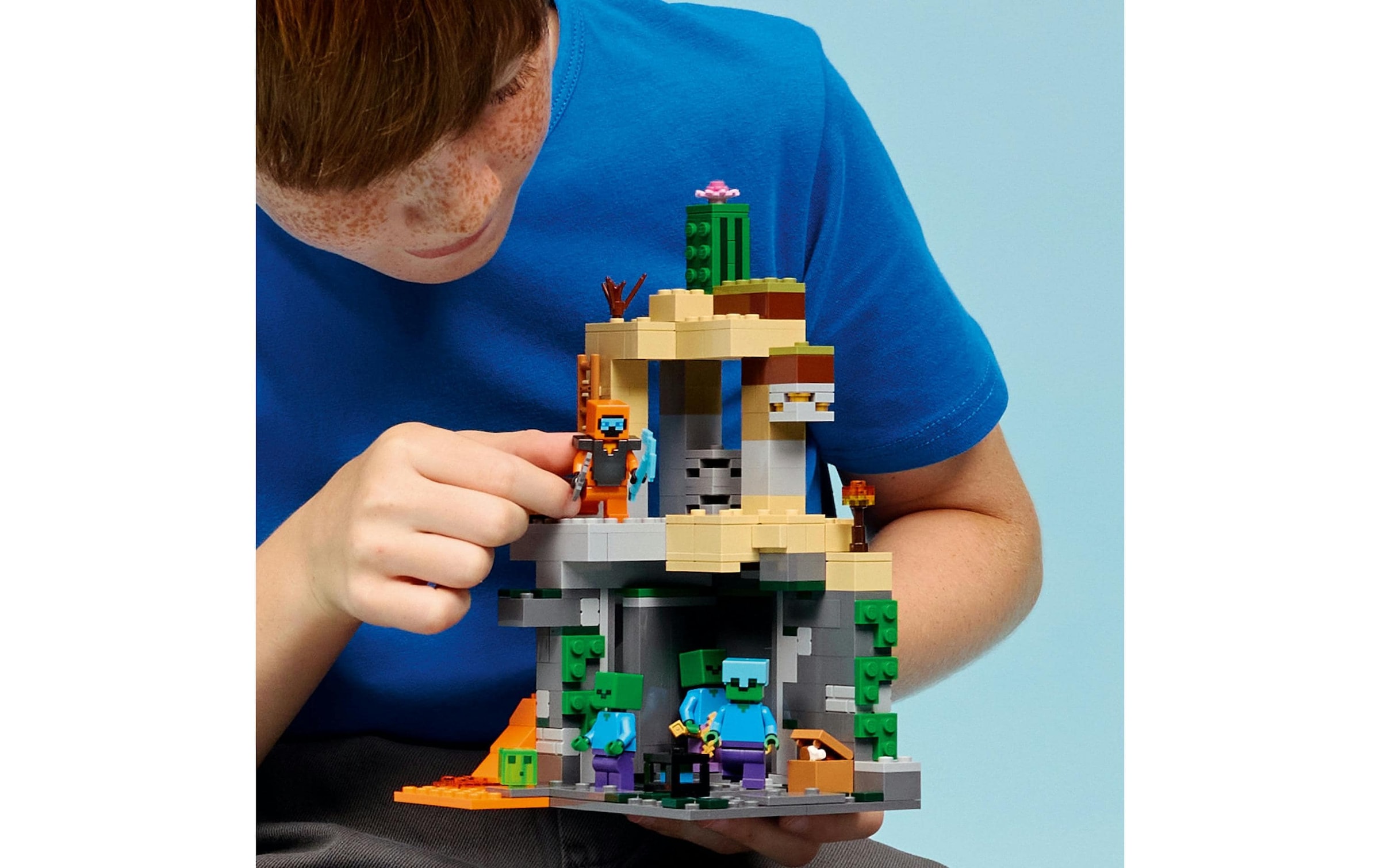   Konstruktionsspielsteine »Minecraft Zombieverlies 21587« Kategorie: Fantasy-Welt