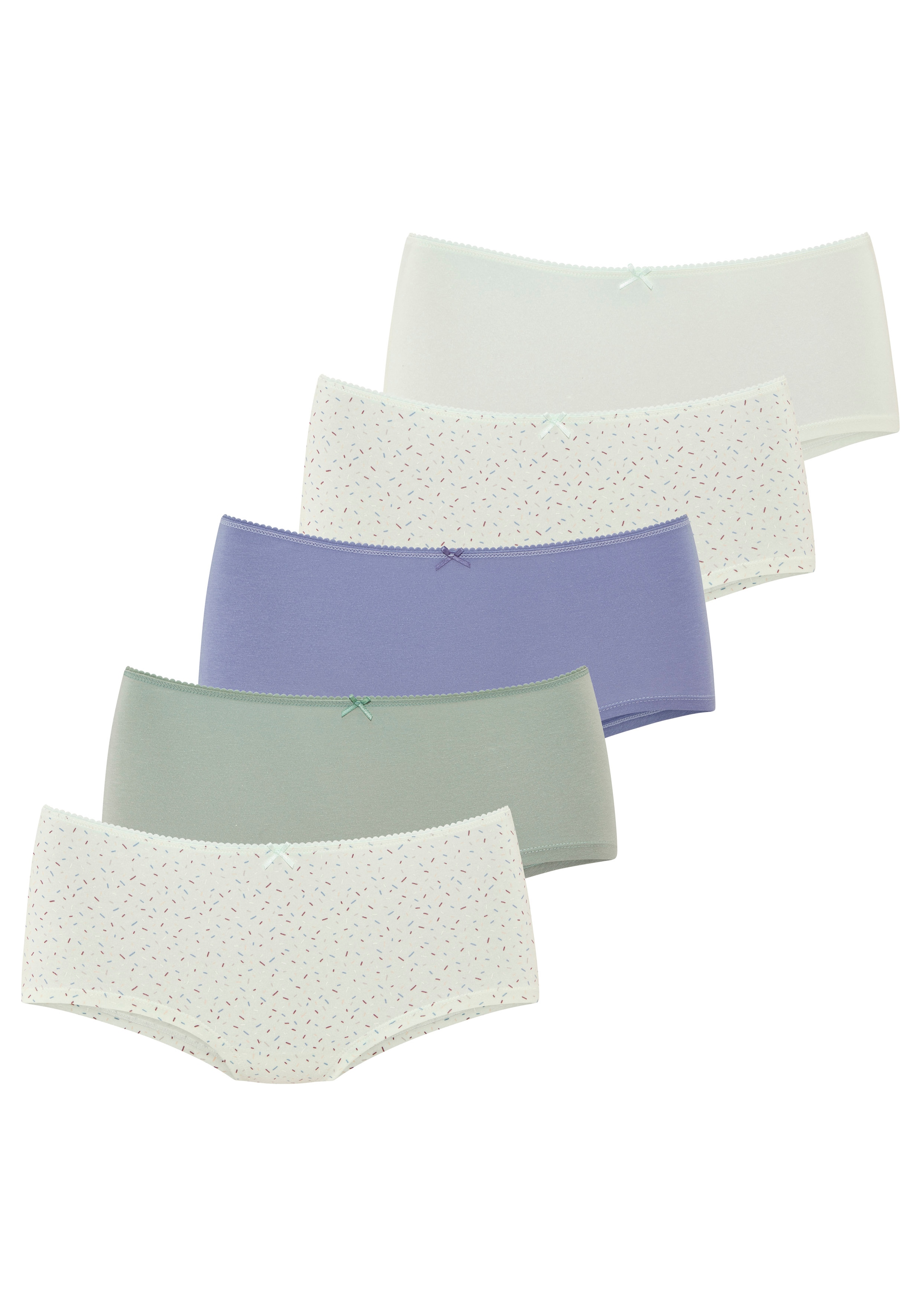 Image of Vivance Panty mit kleiner Häkelkante, angenehme Baumwollqualität