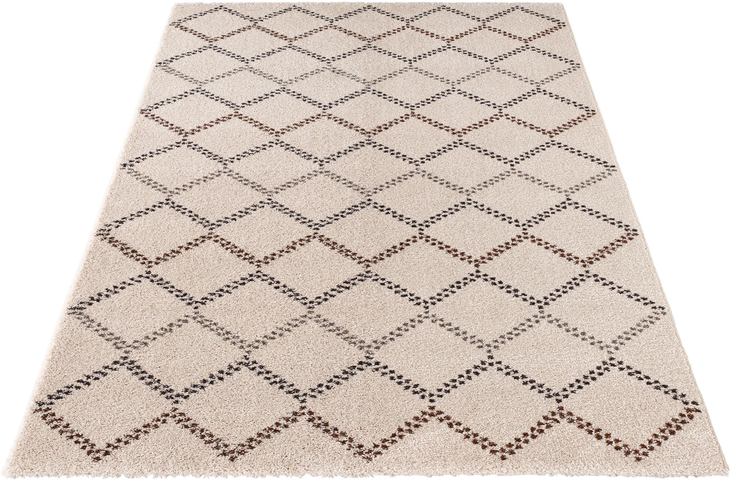 Image of MINT RUGS Teppich »Nouveau«, rechteckig, 20 mm Höhe, Grafisches Muster, melierte Farb Optik, Wohnzimmer, Schlafzimmer, Arbeitszimmer, Robust, Pflegeleicht bei Ackermann Versand Schweiz