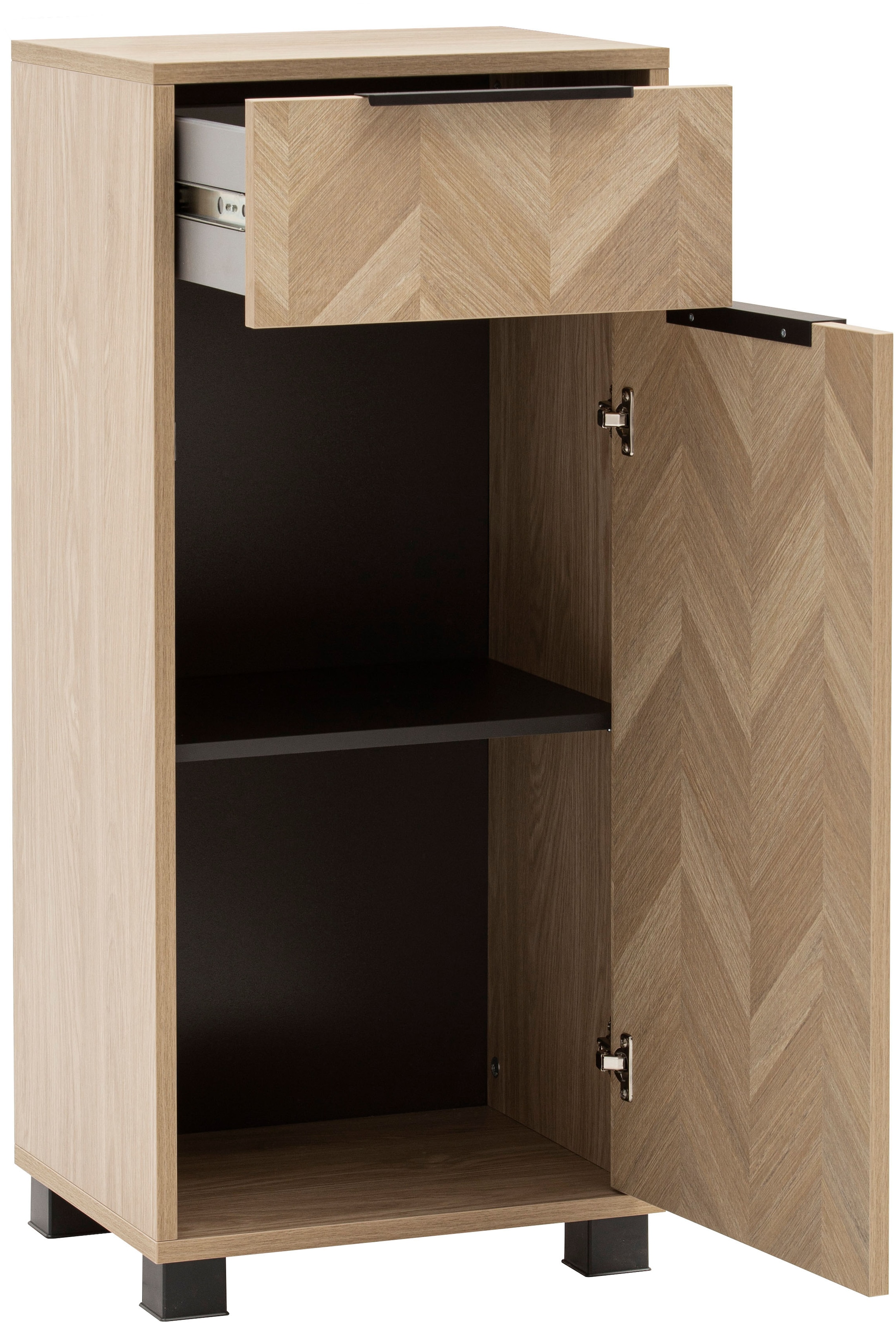 Schildmeyer Armoire intermédiaire »Piazza, Breite 40,3 cm« 1 cuis tlg. Made in Germany