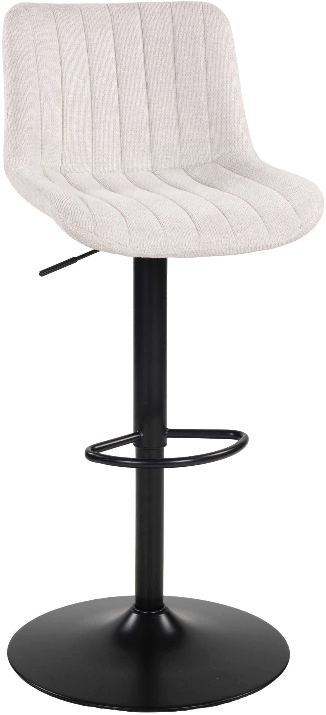 Image of Duo Collection Barhocker "Kelly" 1 Stk. tlg. inkl. Rückenlehne und Fussstütze, höhenverstellbar, 360 drehbar