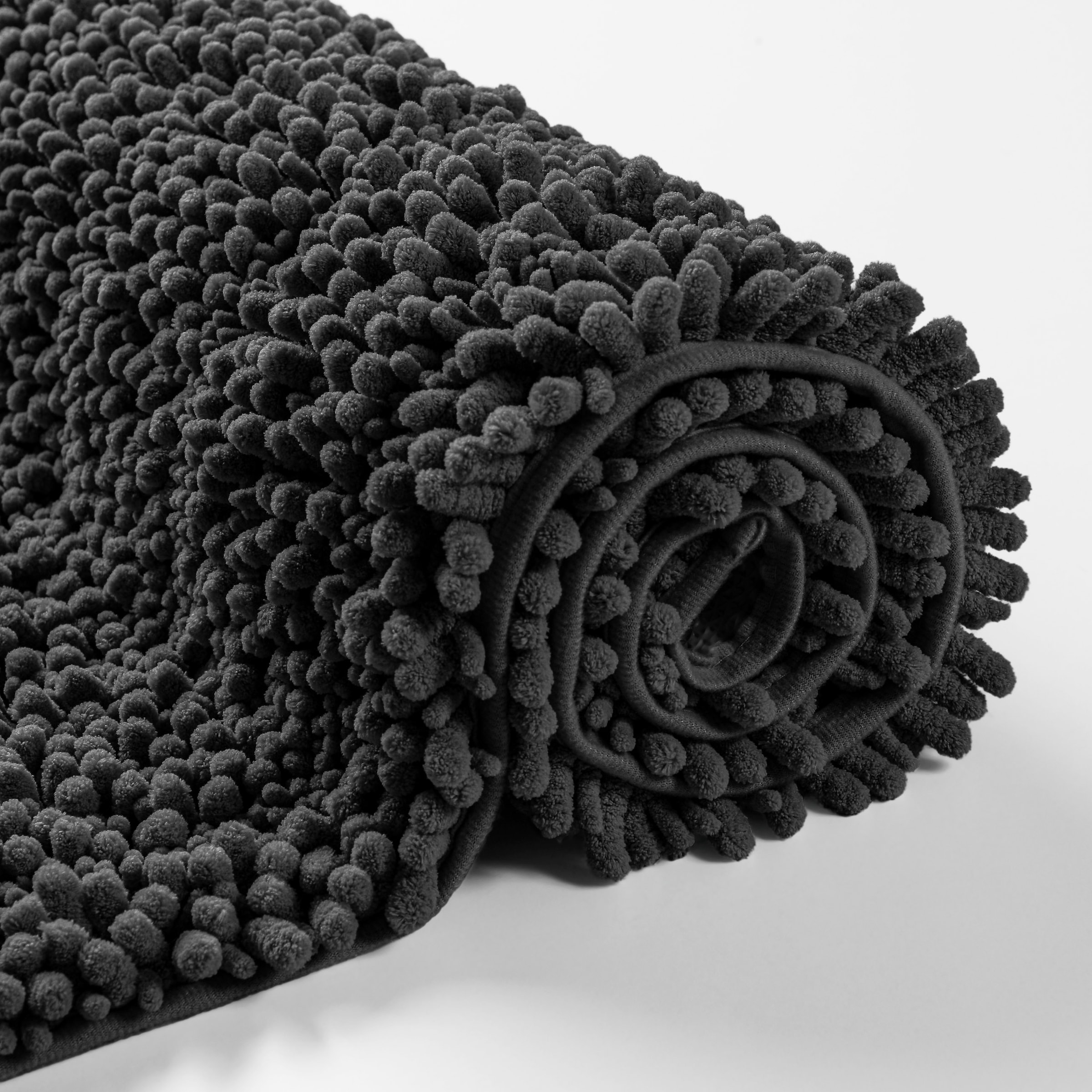 GOODproduct Tapis de bain »Torrni« Höhe 22 mm revêtement antidérapant Séchage rapide | compatible chauffage au sol Badteppich, getuftet, modern, Uni, antirutsch, flauschig, hochflor