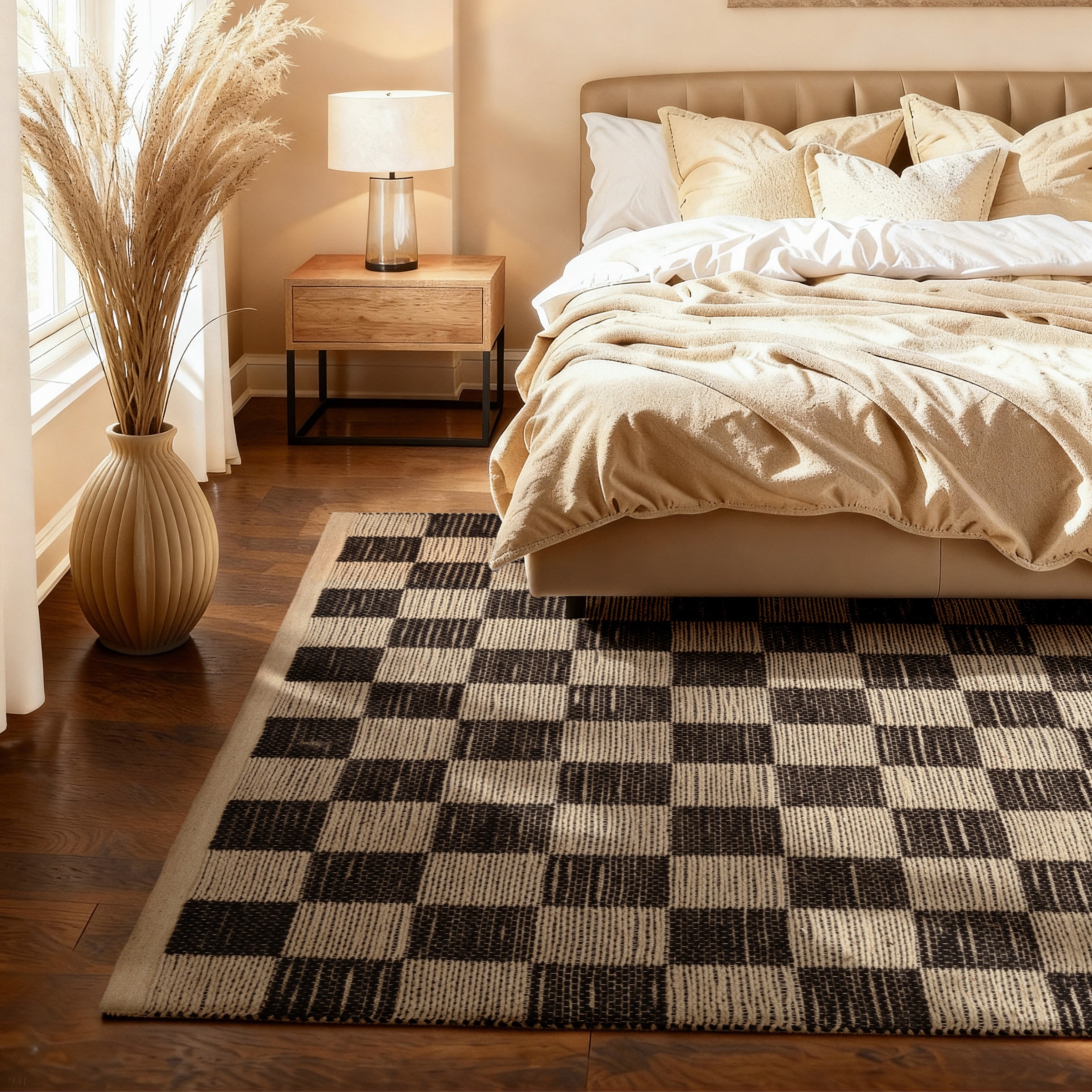 Image of HANSE Home Teppich "Rex" rechteckig 7 mm Höhe Jute, Handgemacht, Wohnzimmerteppich, Naturteppich, Wohnzimmer, Läufer