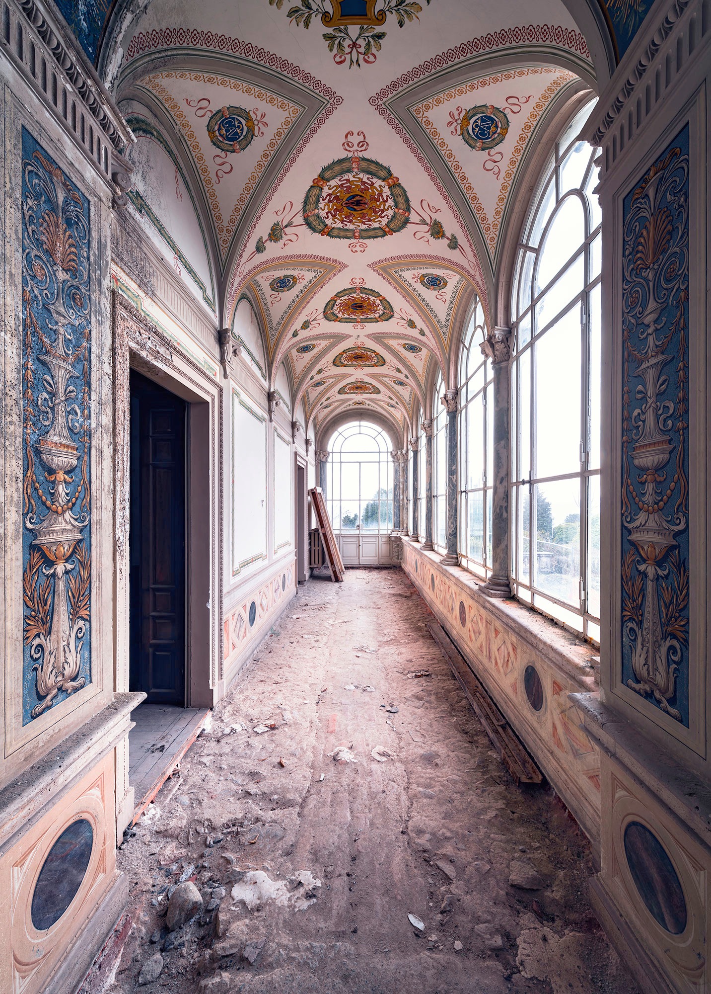 Image of Komar Vliestapete »Glasflur«, bedruckt-Barock-Destroyed-Effekte, lichtbeständig und wasserfest bei Ackermann Versand Schweiz