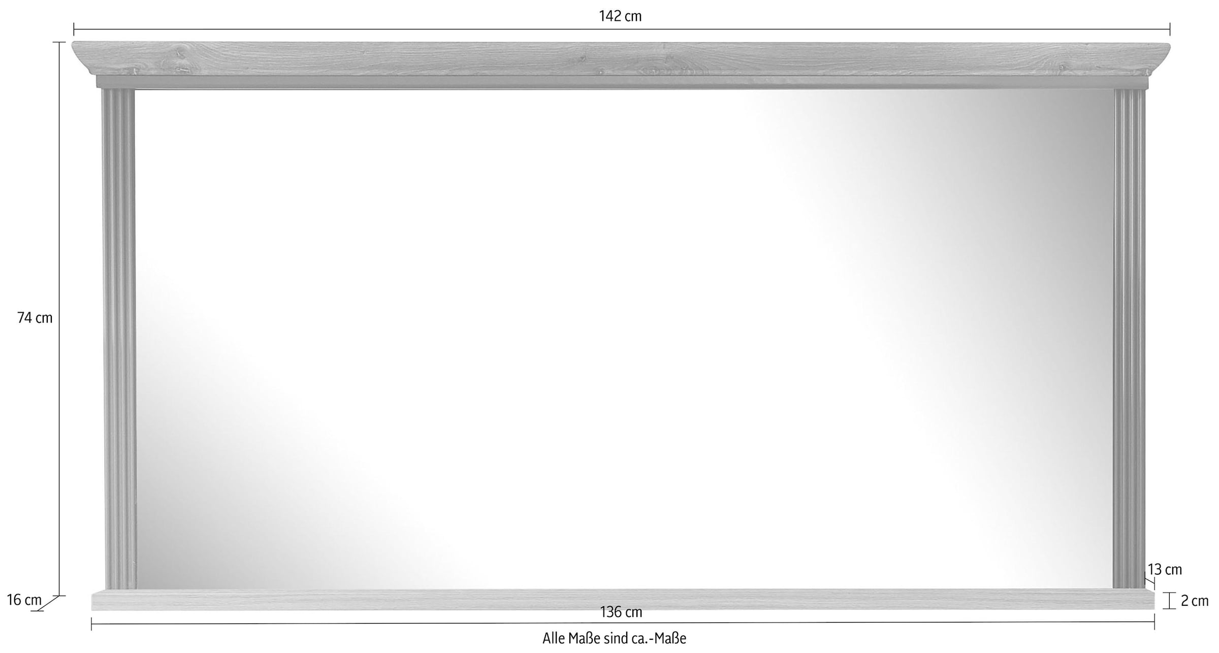 Innostyle Miroir mural »Jasmin«