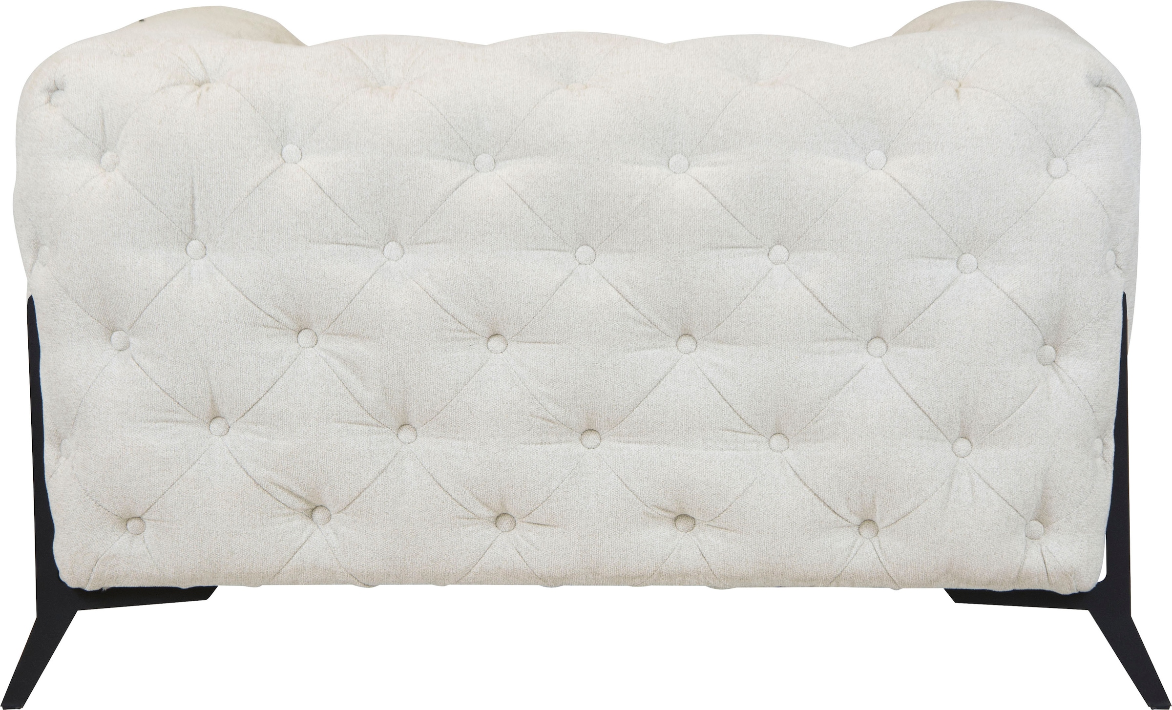 Leonique Chesterfield-Sessel »Amaury Sessel«, aufwändige Knopfheftung, moderne Chesterfield Optik, Fussfarbe wählbar
