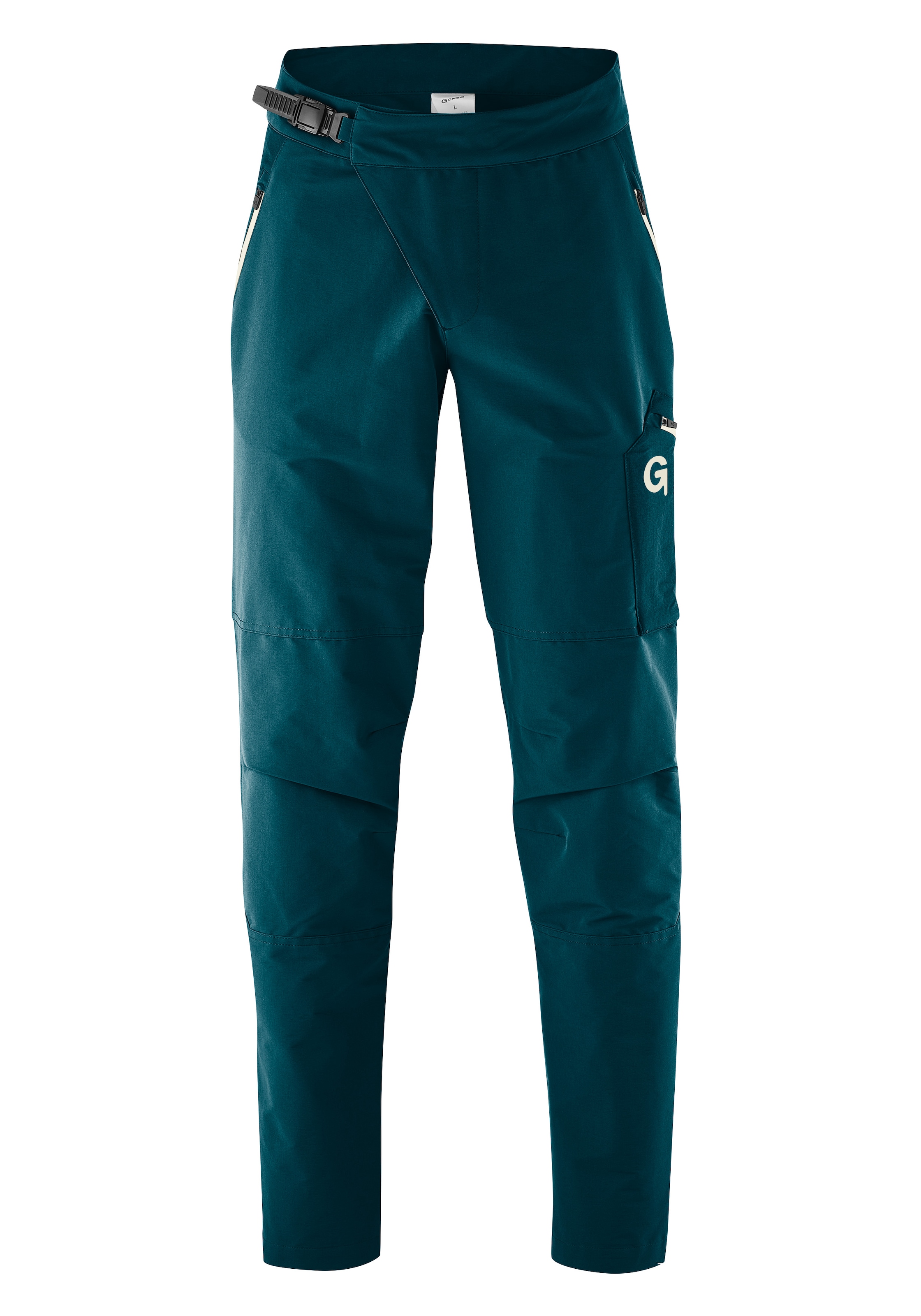Image of Gonso Radhose "PISCADU" Herren Bike-Hose, lange MTB Fahrradhose, Bund regulierbar, mit Taschen