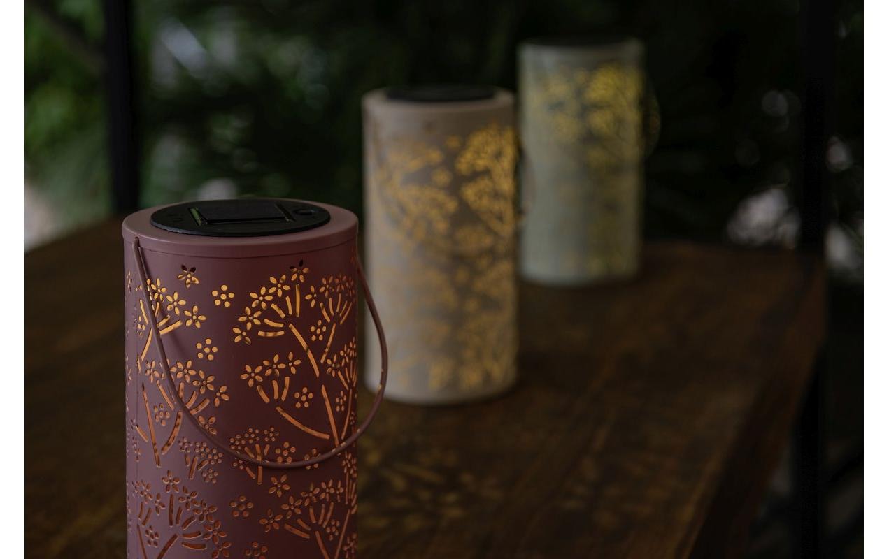 STT LED Laterne »Solar Flowery Lantern« Warmweiss Dekolicht zum Aufstellen oder Aufhängen