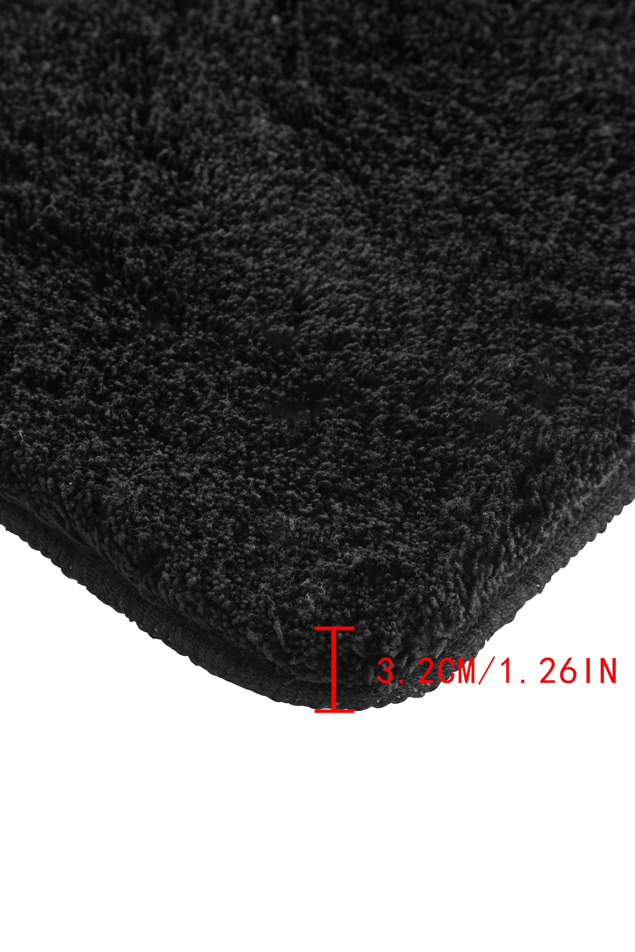 my home Badematte »Merida, Badvorleger, Badezimmer Teppich«, rutschhemmend beschichtet, fussbodenheizungsgeeignet-schnell trocknend-strapazierfähig, Badteppich, Uni Farben, rechteckig, rund & als 2-tlg. Set erhältlich