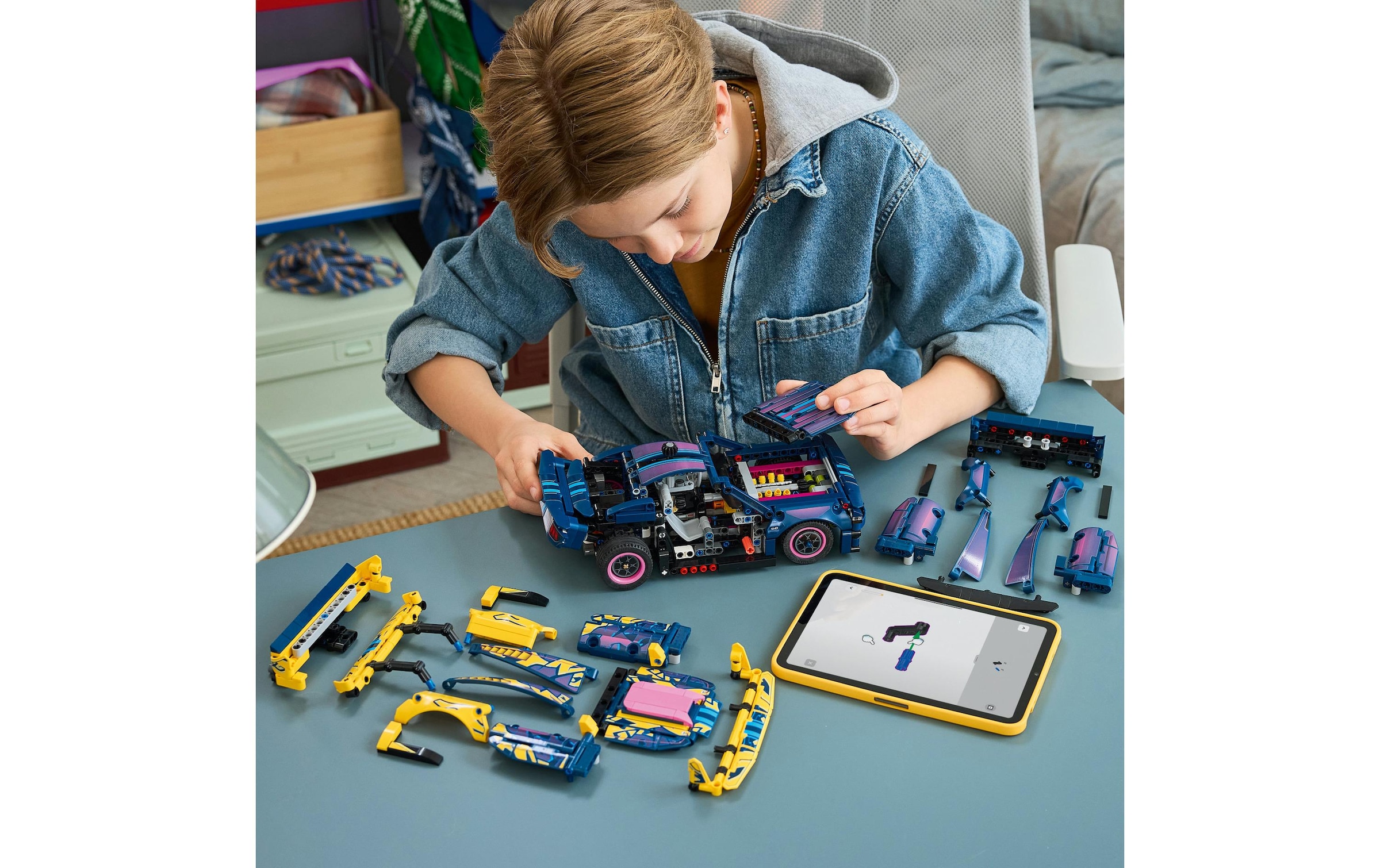 LEGO® Pions de construction »Ford Mustang GT Auto aus der Tuning-Werkstatt (42236), LEGO Technic« fabriqué en Europe