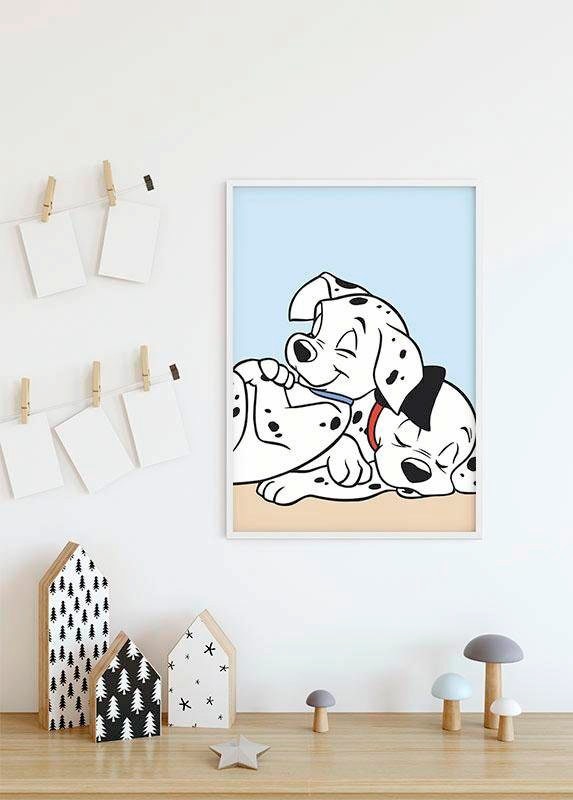 ✌ Komar Poster »101 Dalmatiner Cuddle«, Disney, (1 St.), Kinderzimmer,  Schlafzimmer, Wohnzimmer Acheter en ligne