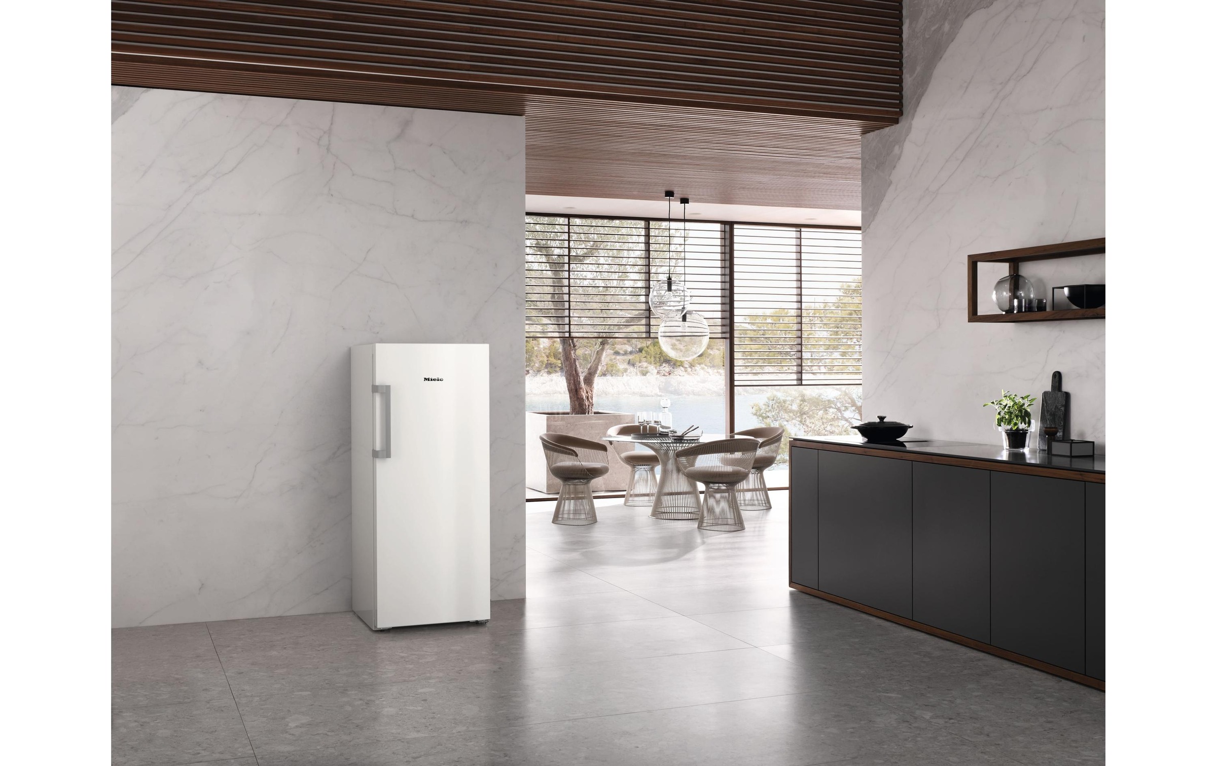 Miele Gefrierschrank »FN 4722 E Rechts«, 145 cm hoch, 60 cm breit