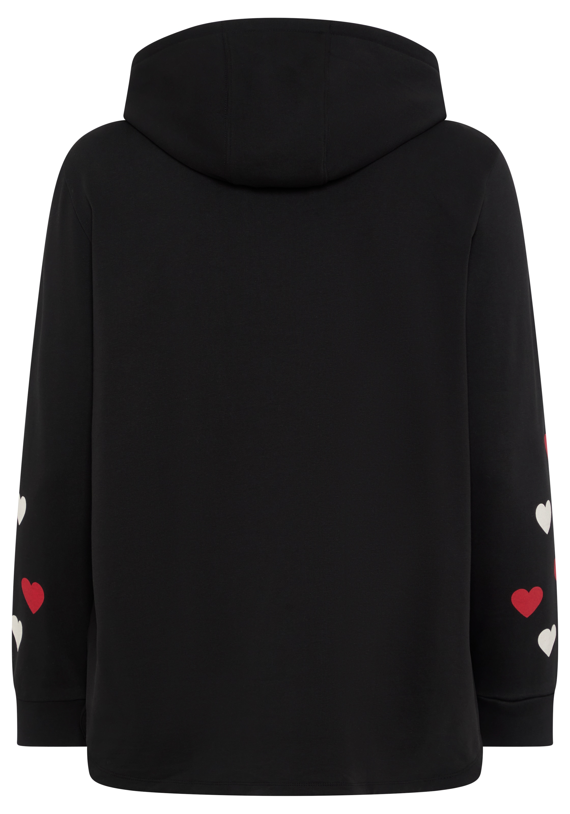 Laura Scott CURVE Kapuzensweatshirt »Grosse Grössen«, im Oversized Look aus weicher Baumwolle
