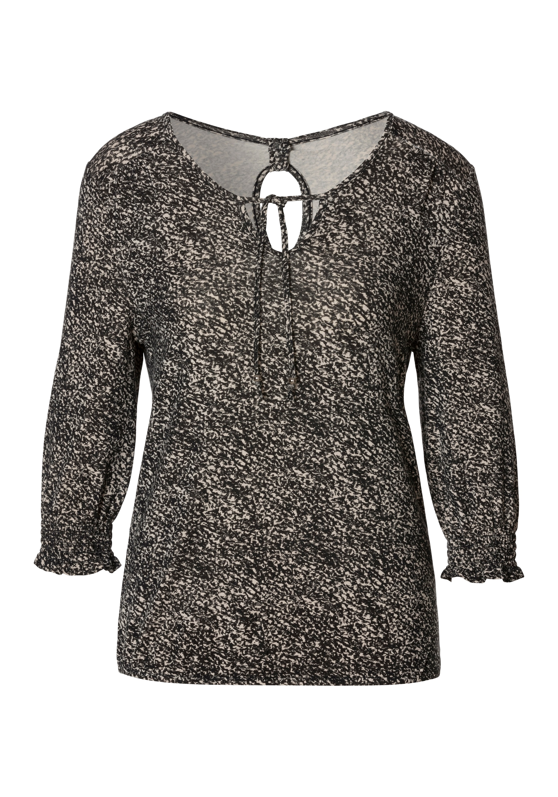 Image of LASCANA 3/4-Arm-Shirt, mit Bändchen zum schnüren bei Ackermann Versand Schweiz