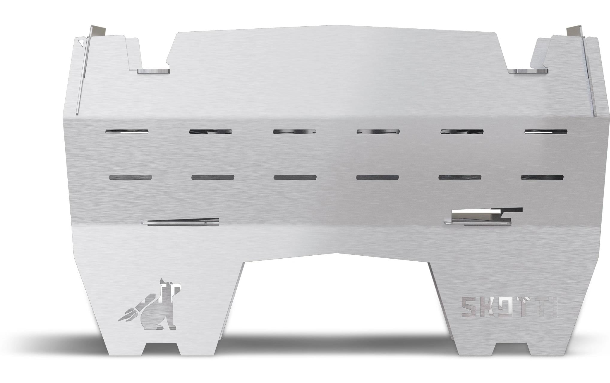   Camping-Gasgrill »Skotti Mini« Ultra-mobiler faltbarer Edelstahlgrill für Camping und Outdoor