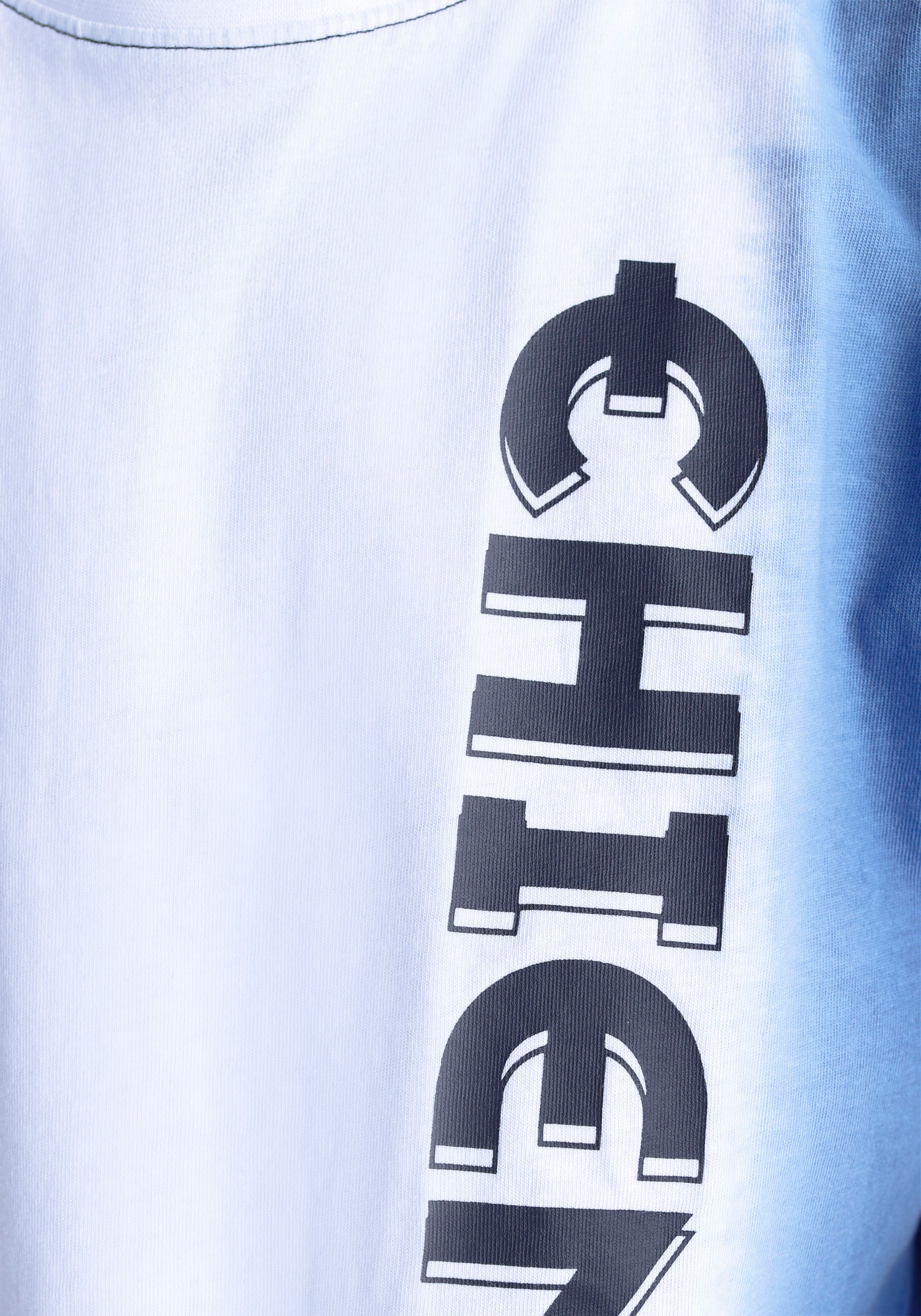 T-Shirt Farbverlauf Logodruck »Dip coolem mit versandkostenfrei Dye«, Mindestbestellwert bestellen und Trendige ohne - Chiemsee