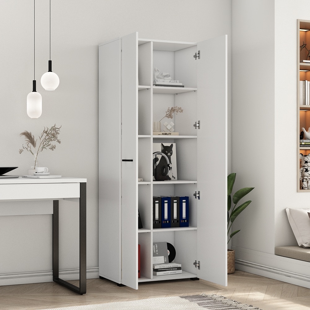 GOODproduct Armoire de classement »Moid« Höhe 174,5 cm, moderner Mehrzweckschrank mit Türen