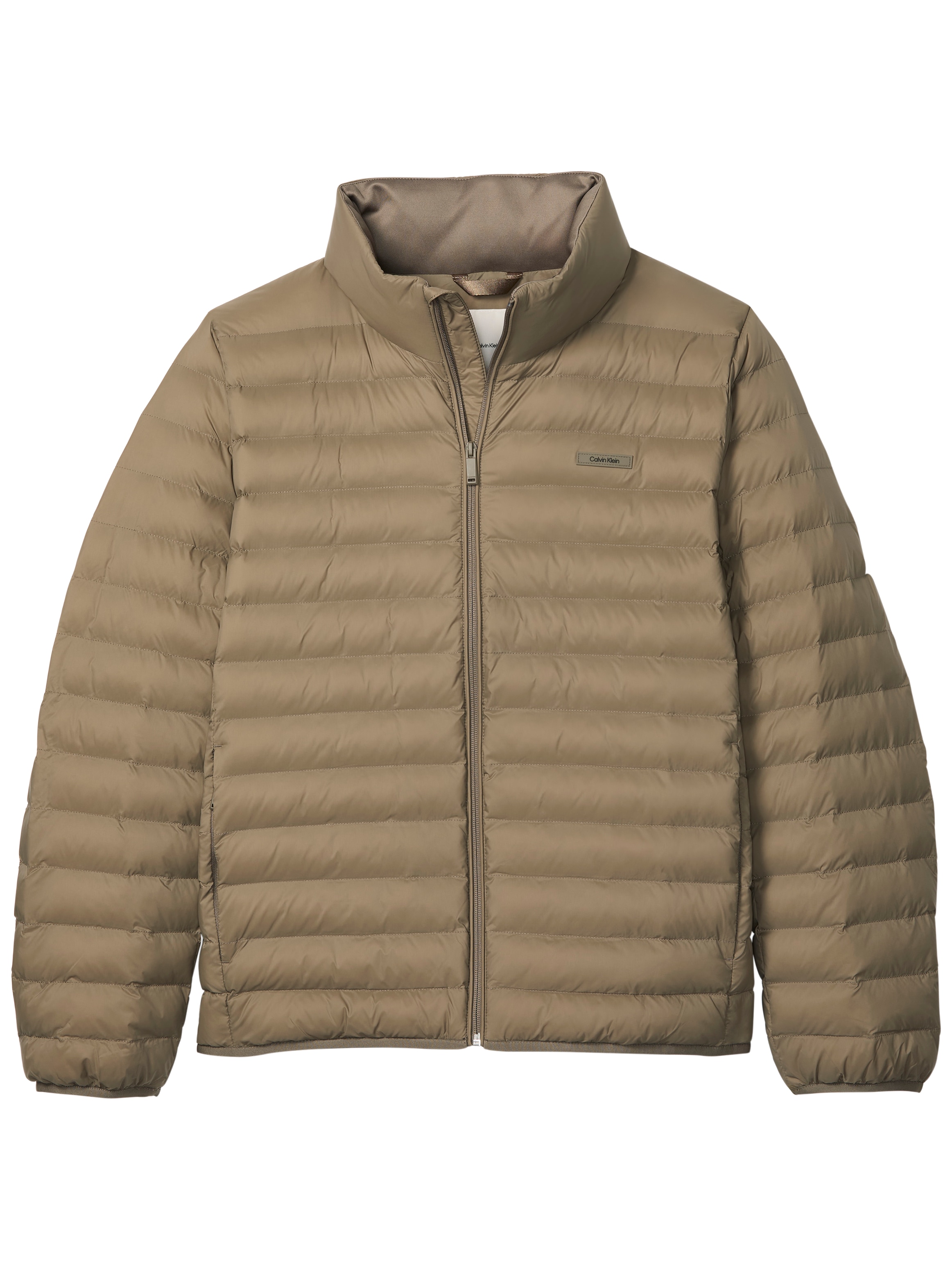 Calvin Klein Veste matelassée »LS LT WT NYLN CHNNLD« ohne Kapuze Mit Rundhalsausschnitt