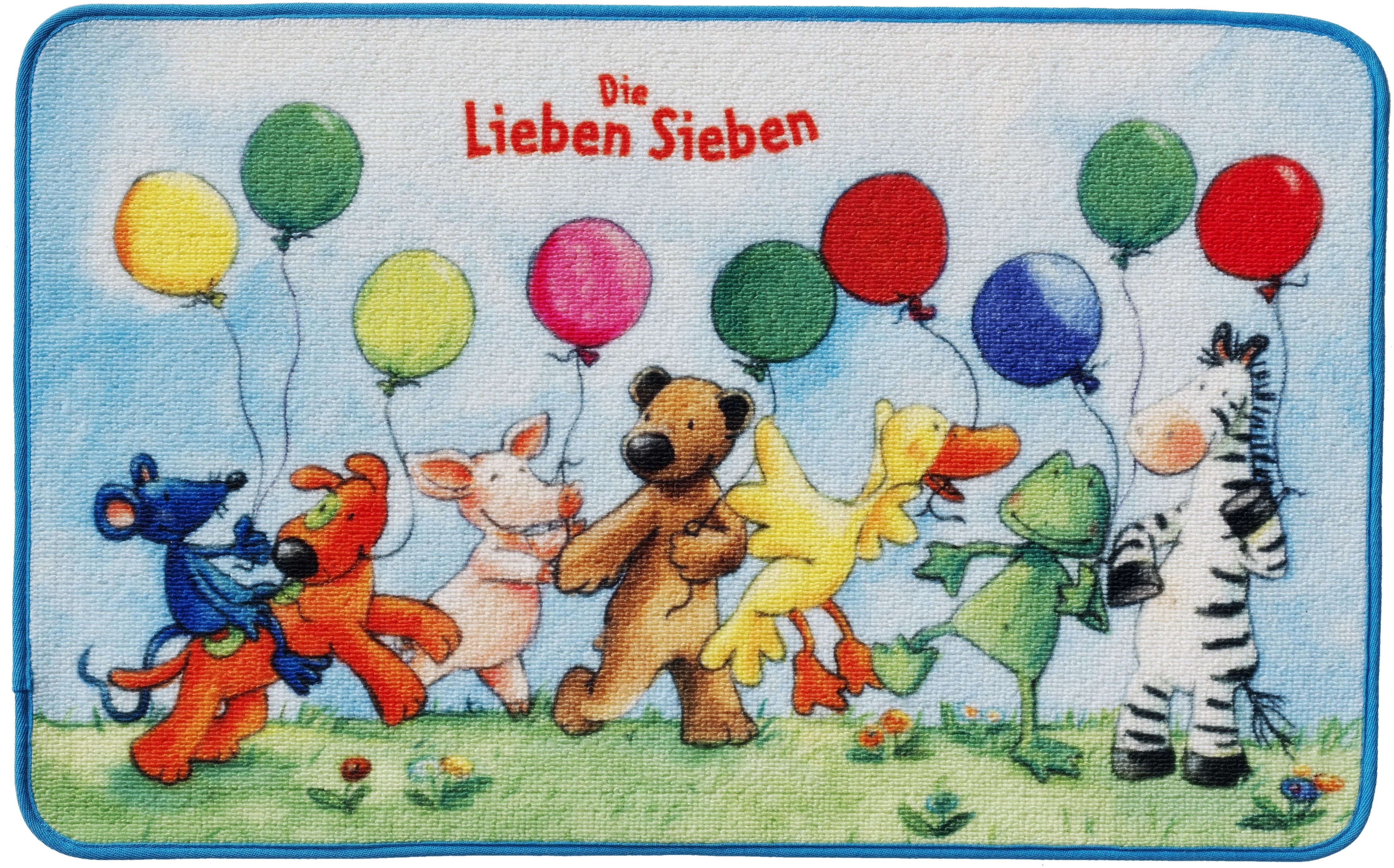 Image of Die Lieben Sieben Fussmatte »LS-204«, rechteckig, 2 mm Höhe, Schmutzfangmatte, rutschhemmend beschichtet, Kinderzimmer bei Ackermann Versand Schweiz