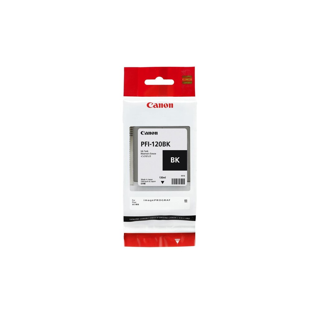 Canon Tintenpatrone »PFI-120BK Black«, (1 St.)