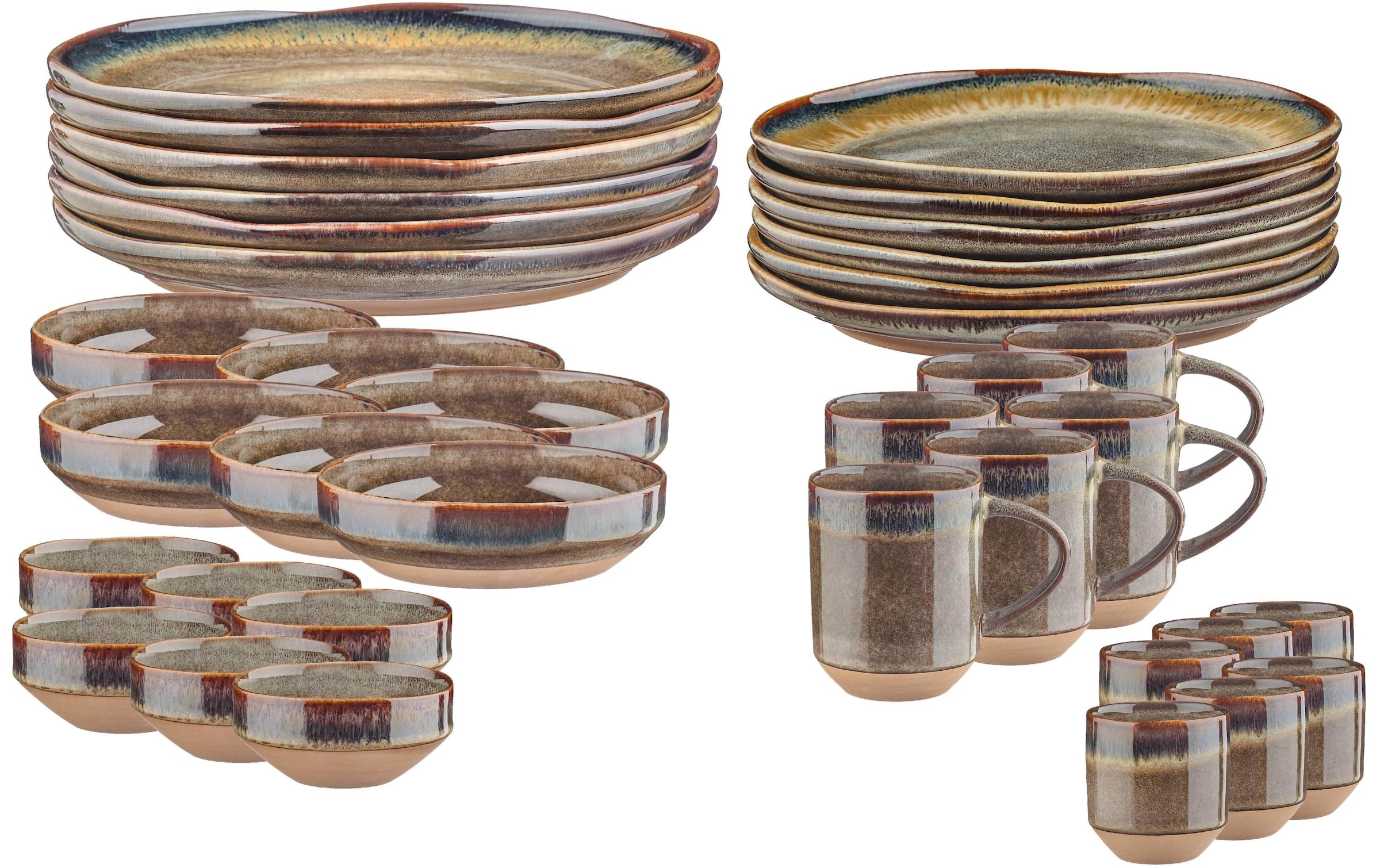   Set de vaisselle »Björn Genesis 1 Stück,Basalt Gray«