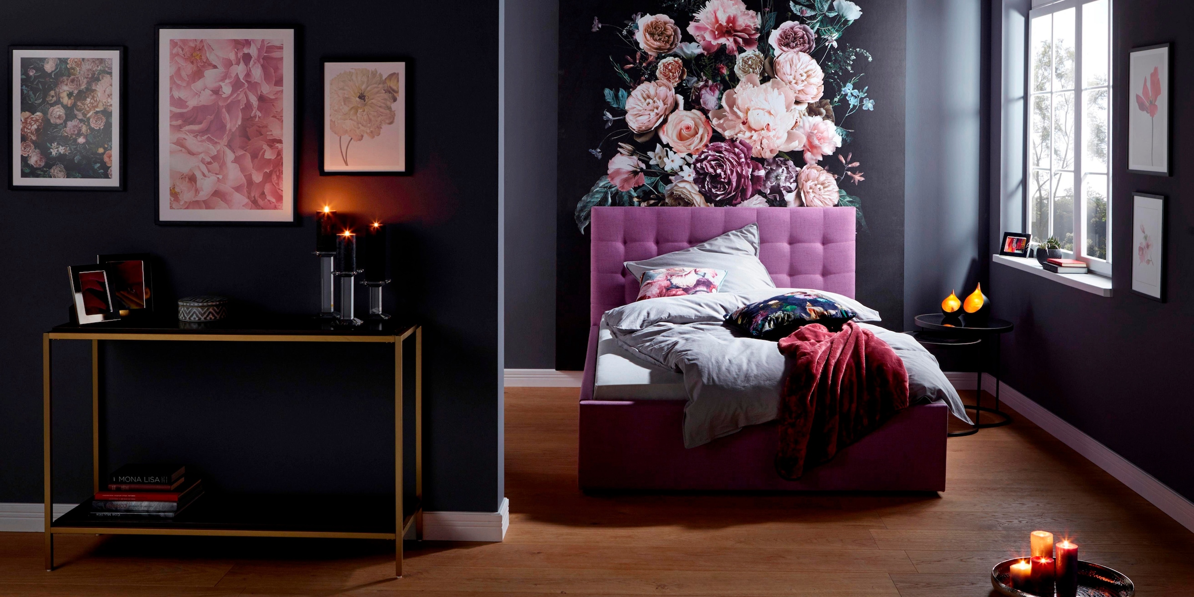 Komar Vliestapete »Digitaldruck Vlies -  Charming - Grösse 200 x 250 cm« bedruckt glatt Wohnzimmer, Schlafzimmer