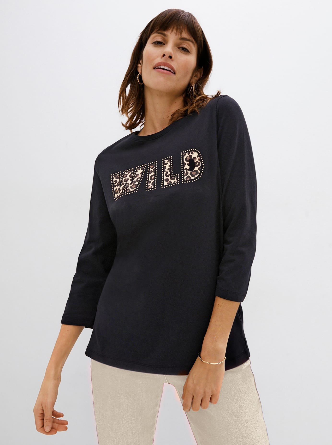 Inspirationen 3/4-Arm-Shirt "Shirt" 1 tlg.