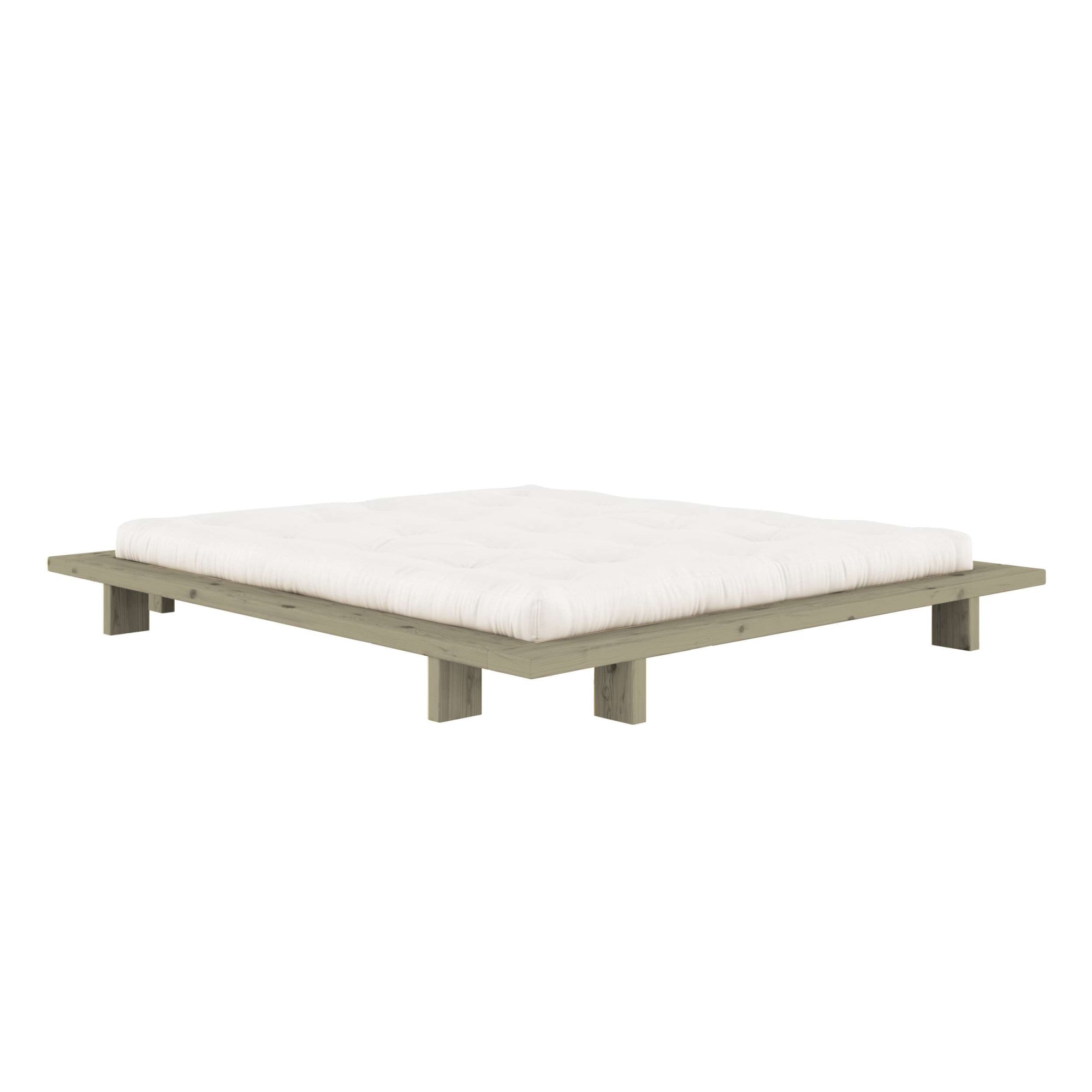 Karup Design Futonbett "Bettgestell JAPAN BED Futonbett aus FSC-zertifiziertem Massivholz" Mit Lattenrost, zeitlos, bequem & in mehreren Farben und Grössen erhältlich