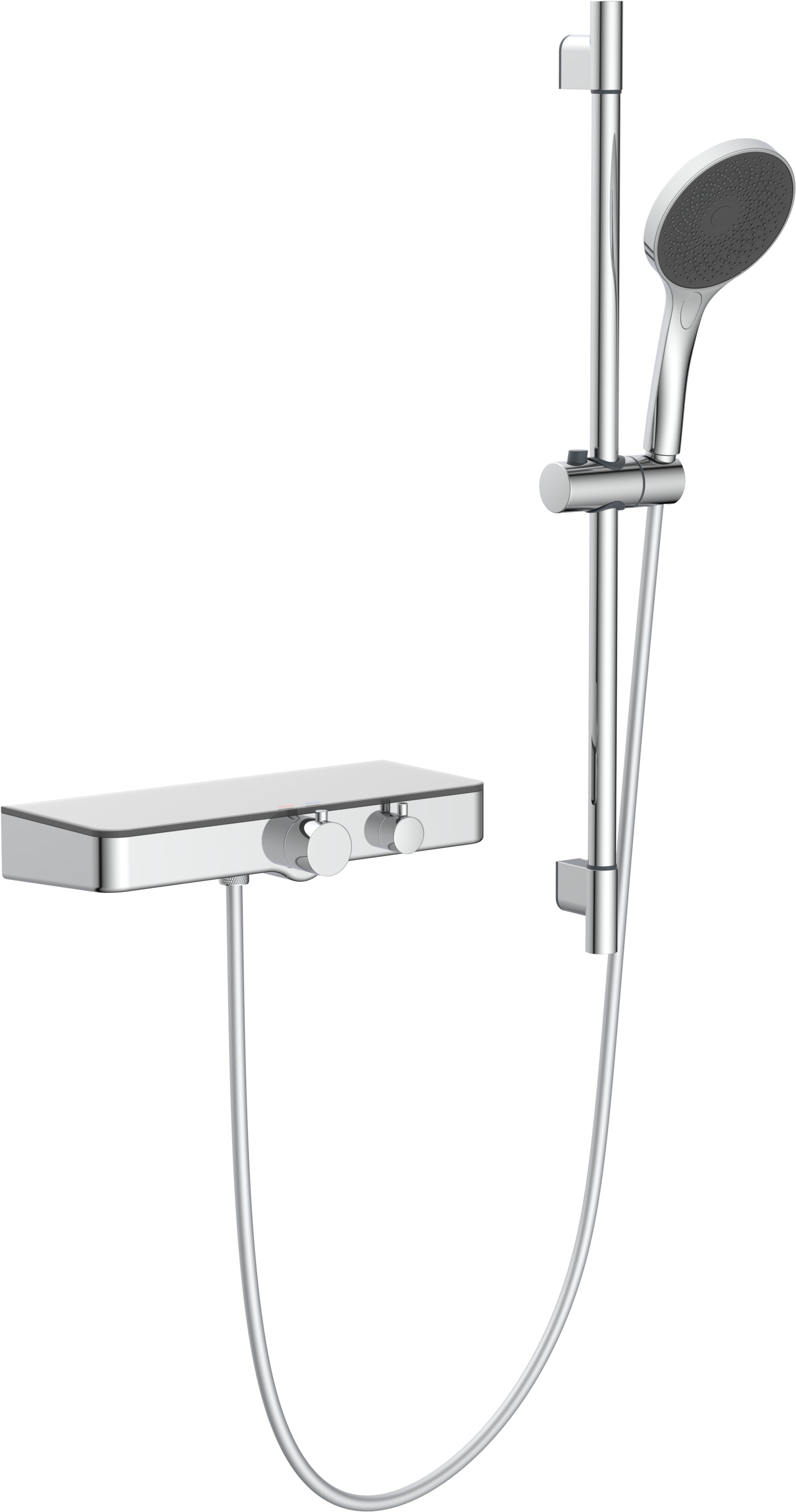 Image of Schütte Duschsystem "Boston" Eco-Stopp-Funktion, Antikalk-Noppen, wassersparend