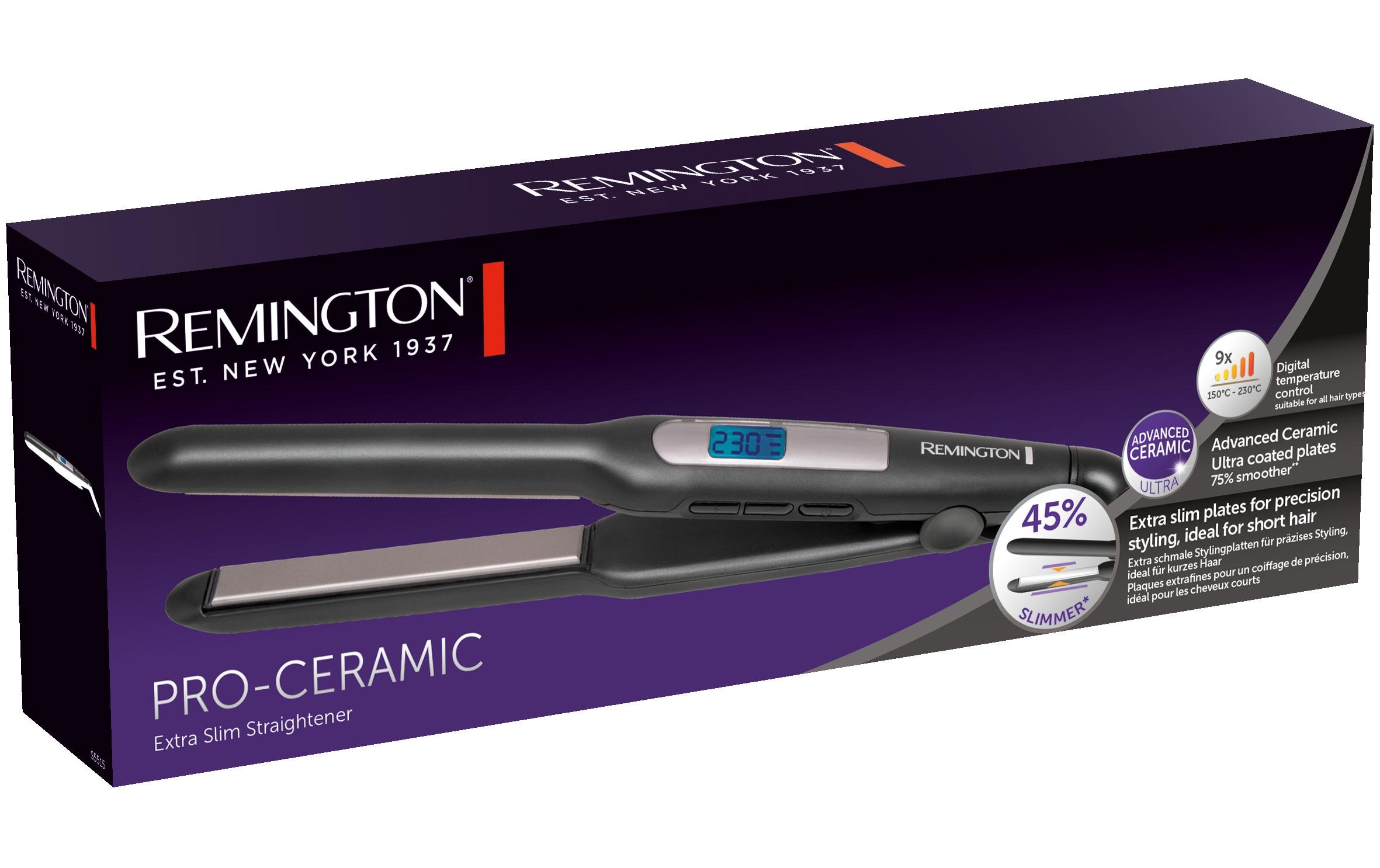 Remington Haarglättbürste »Pro-Ceramic Extra-Slim«