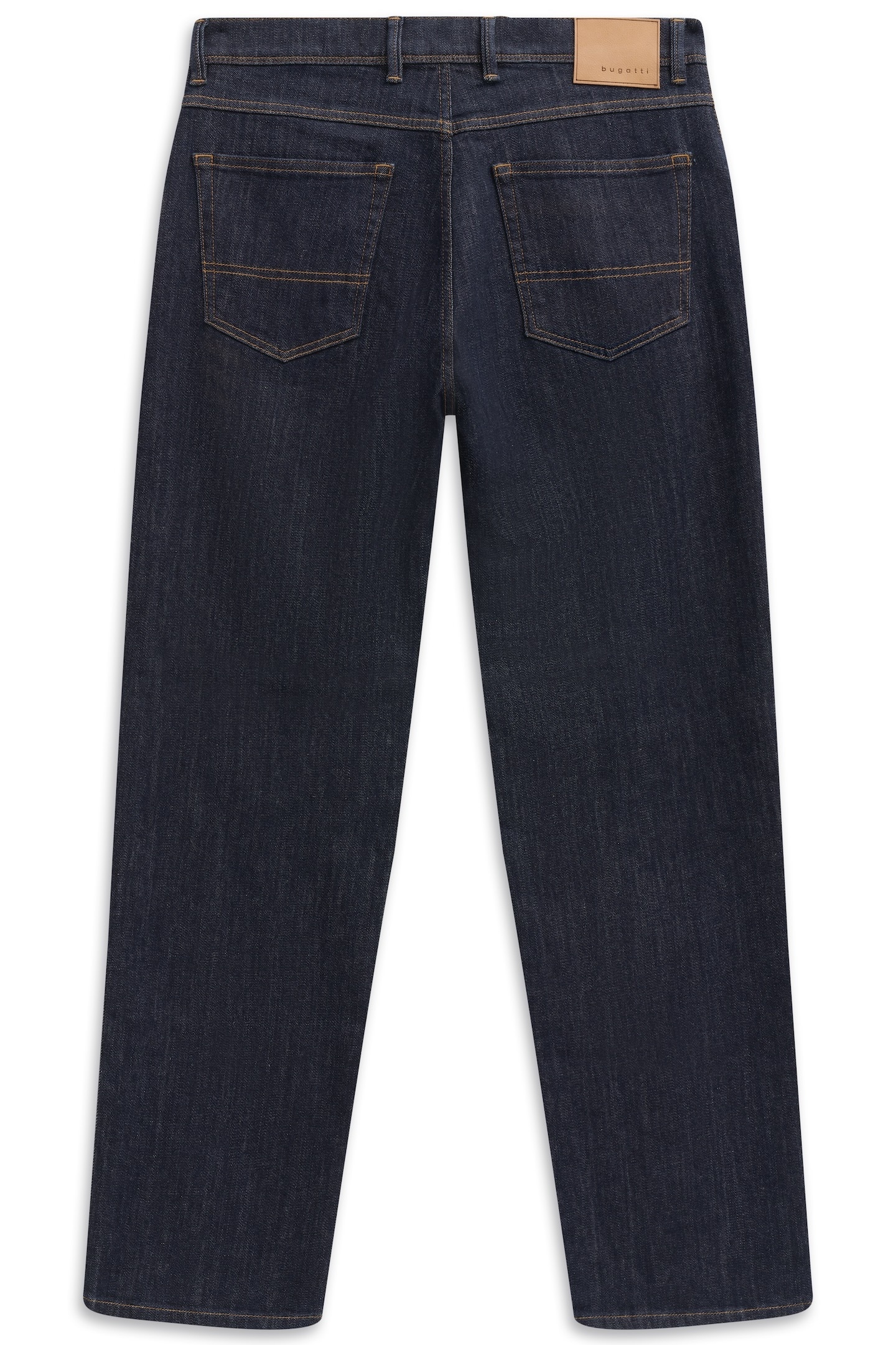 bugatti 5-Pocket-Jeans »Loose Fit« aus Luxury Raw Denim mit Stretch