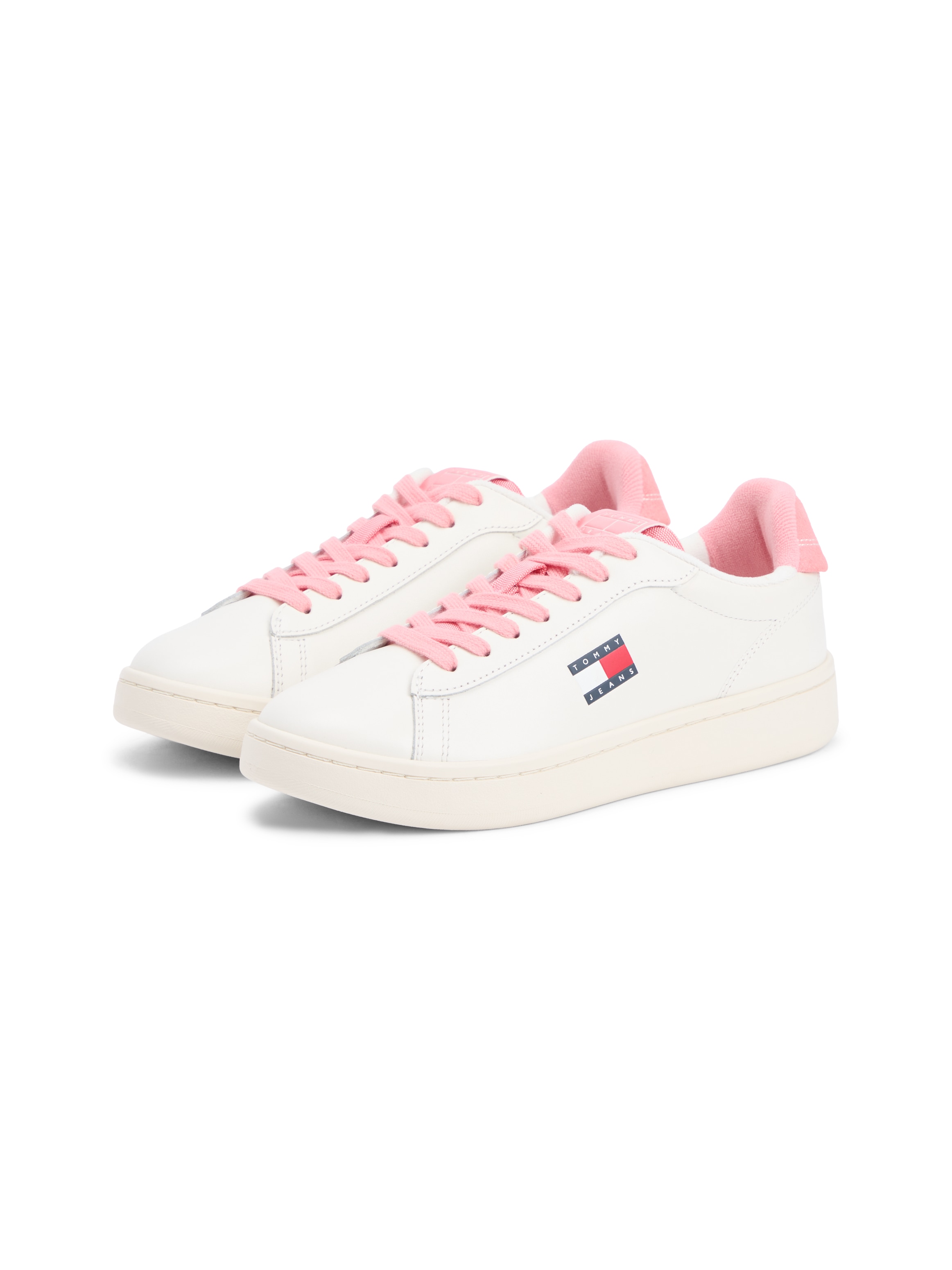 Tommy Jeans Plateausneaker »ARCHIVE' 98«  Freizeitschuh, Halbschuh, Schnürer mit Kontrastbesatz an der Ferse