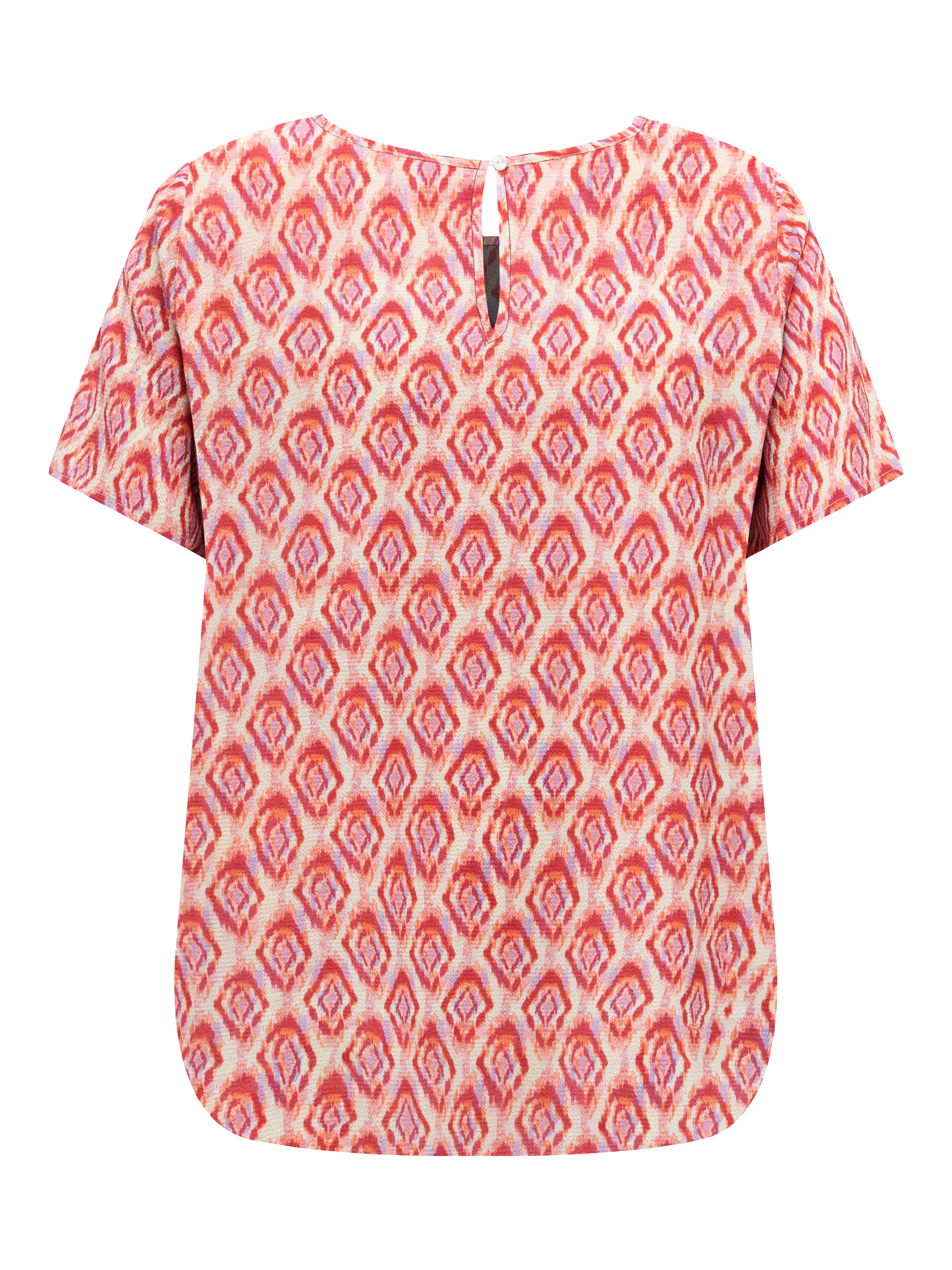 ONLY CARMAKOMA Shirtbluse »CARVICA SS TOP WVN NOOS« Materialmix, regular fit