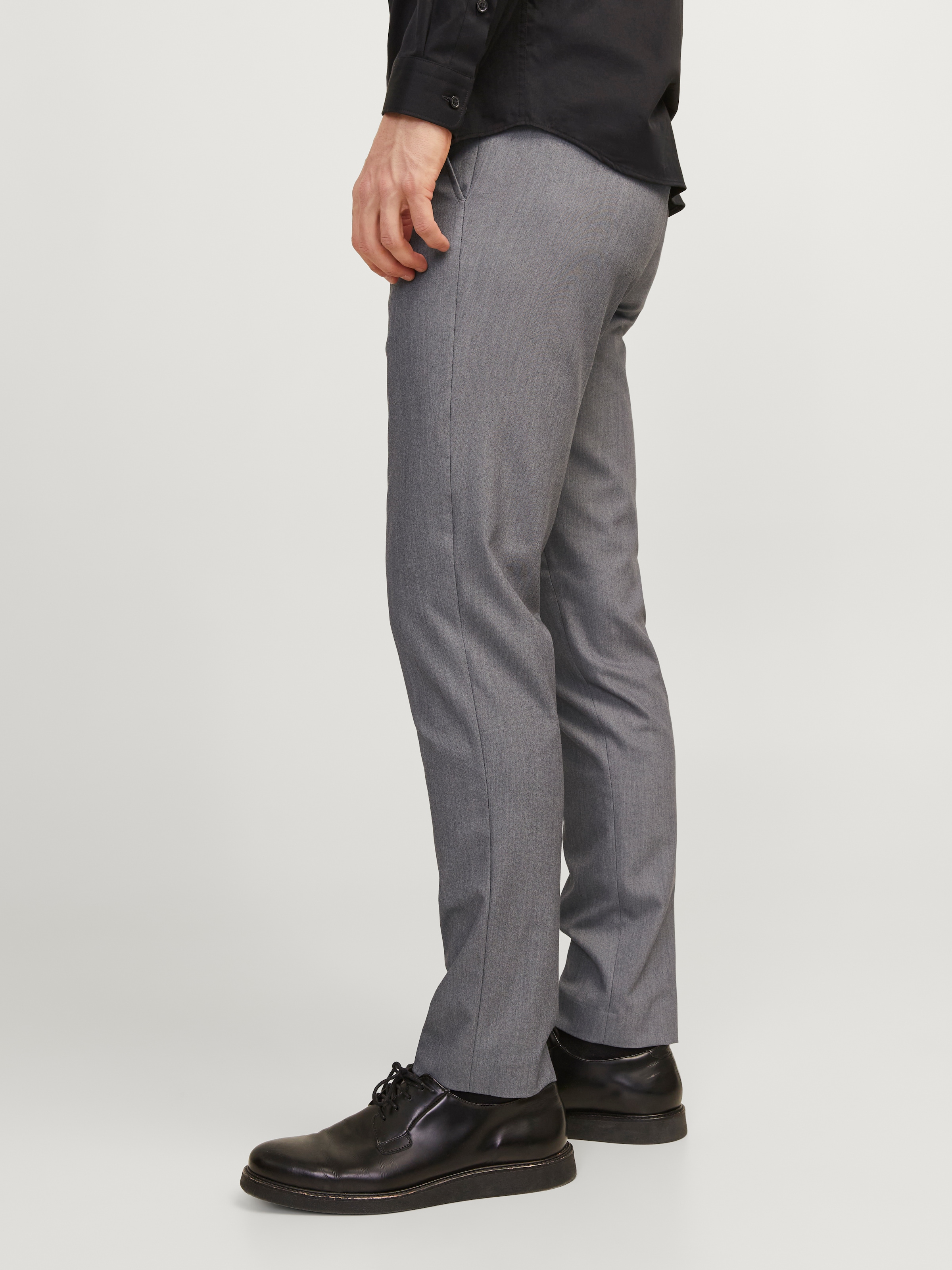 Jack & Jones Pantalon de costume »JPRFRANCO  Hose mit schmalem Bein und cleanem Look«  meliert, modisch, slim fit, Kunstfaser