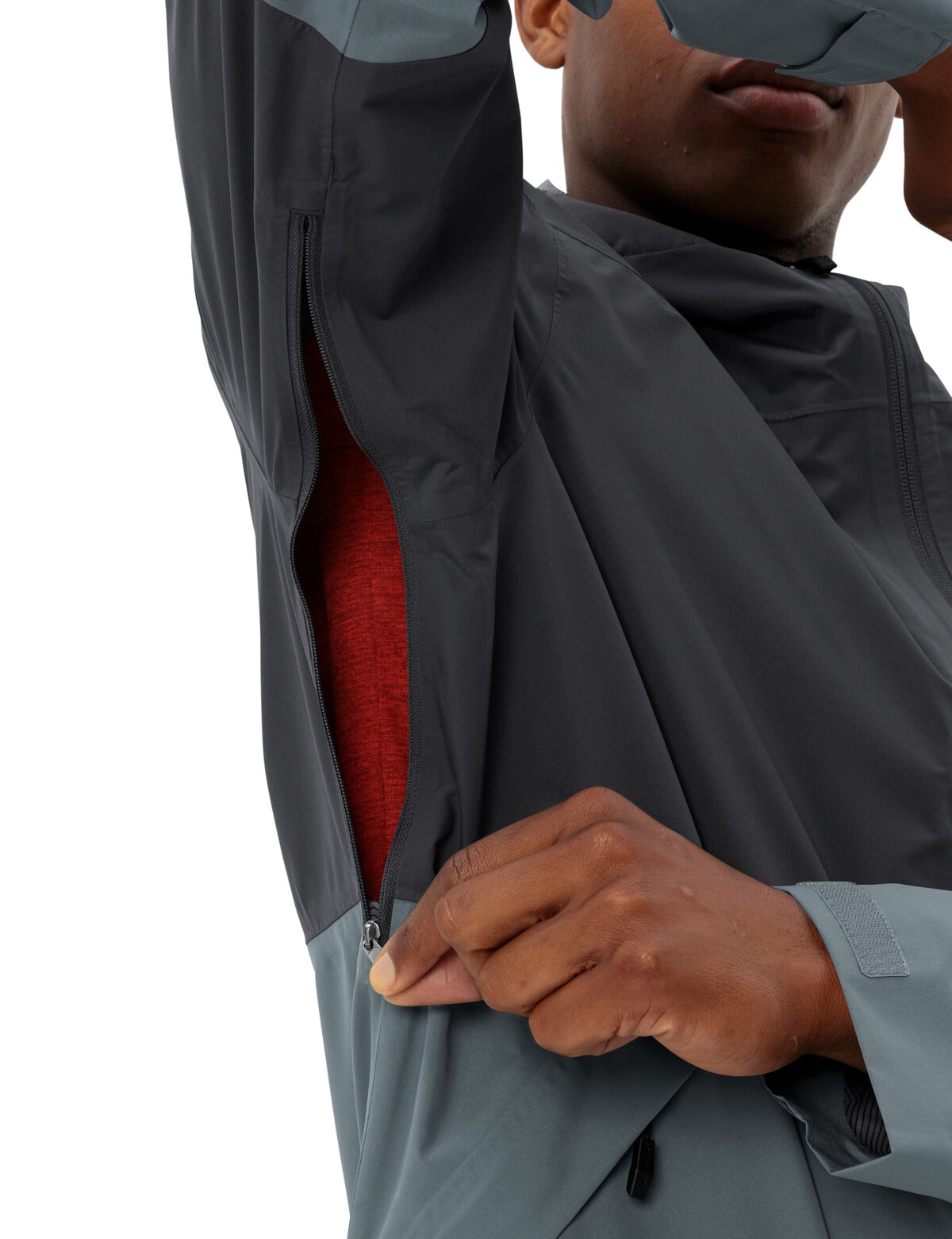 VAUDE Veste d'extérieur »MEN'S NEYLAND 2.5L JACKET« mit Kapuze sportlicher Stil, mit Kapuze, wasserdicht