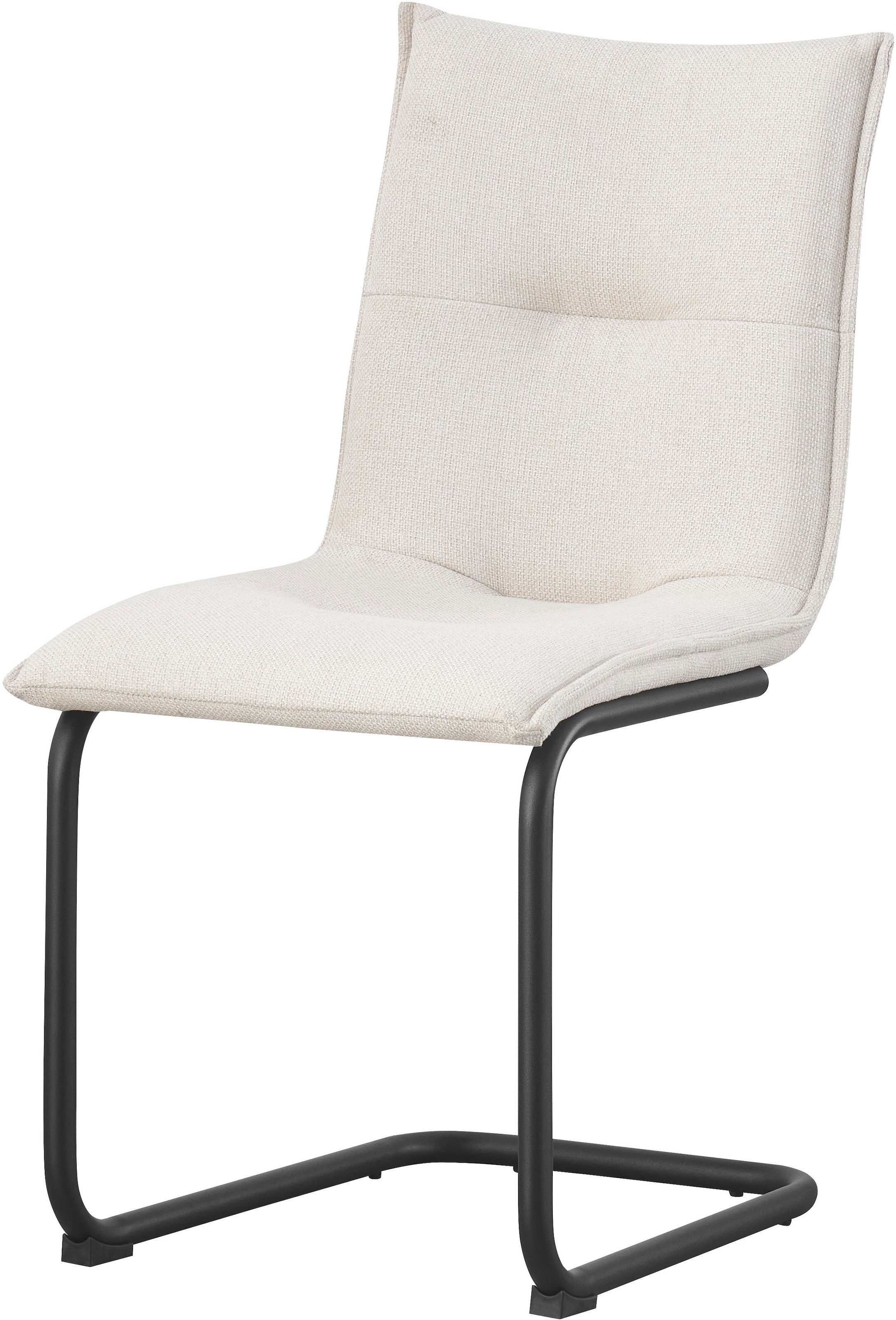 Home affaire Esszimmerstuhl »SARNIA, 2er Set, mit Metallgestell in matt schwarz« (Set) 2 Stk.in verschiedenen Farben, Belsatbarkeit pro Stuhl 120 kg